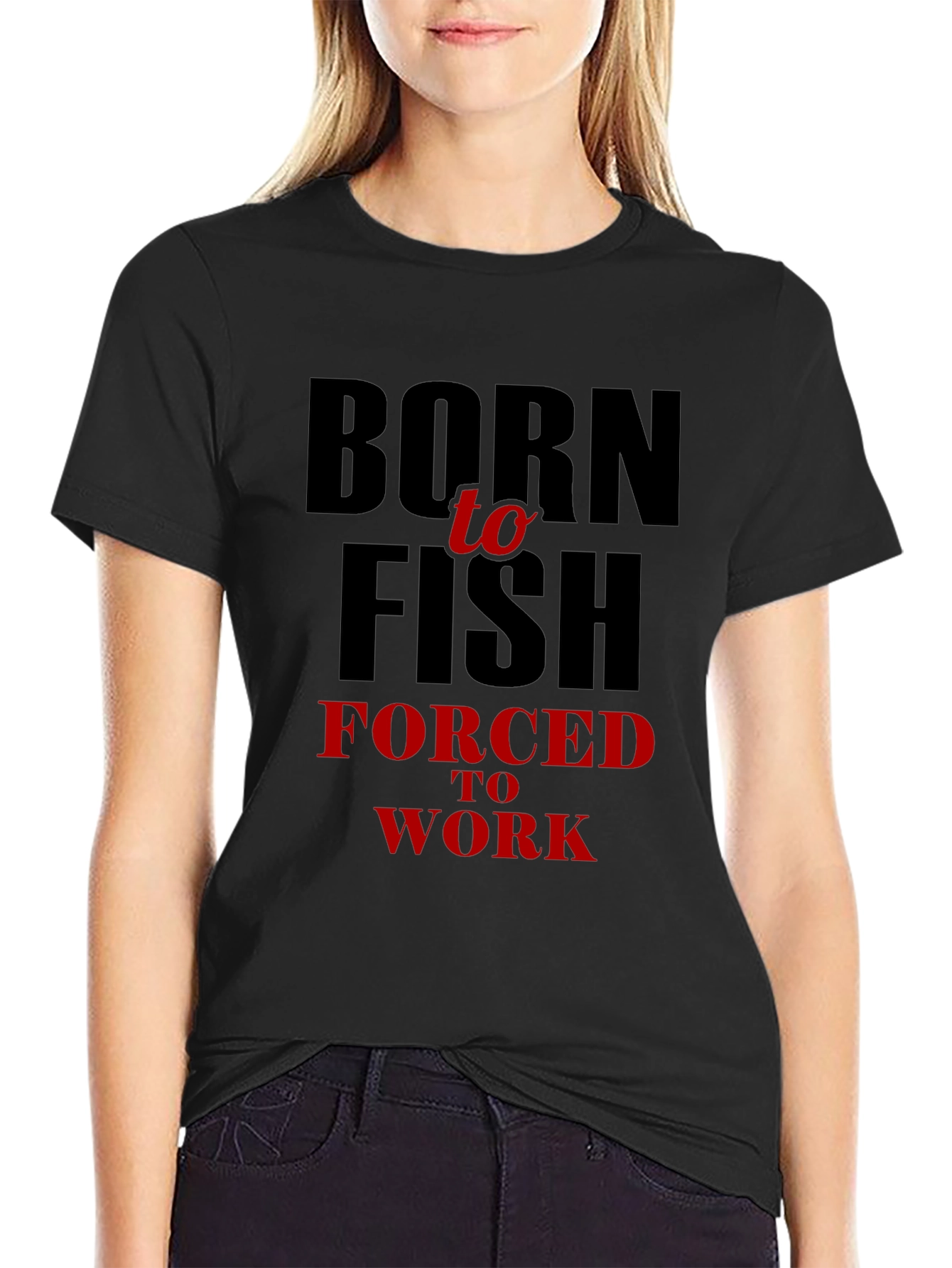 Born to Fish Mens T-Shirt