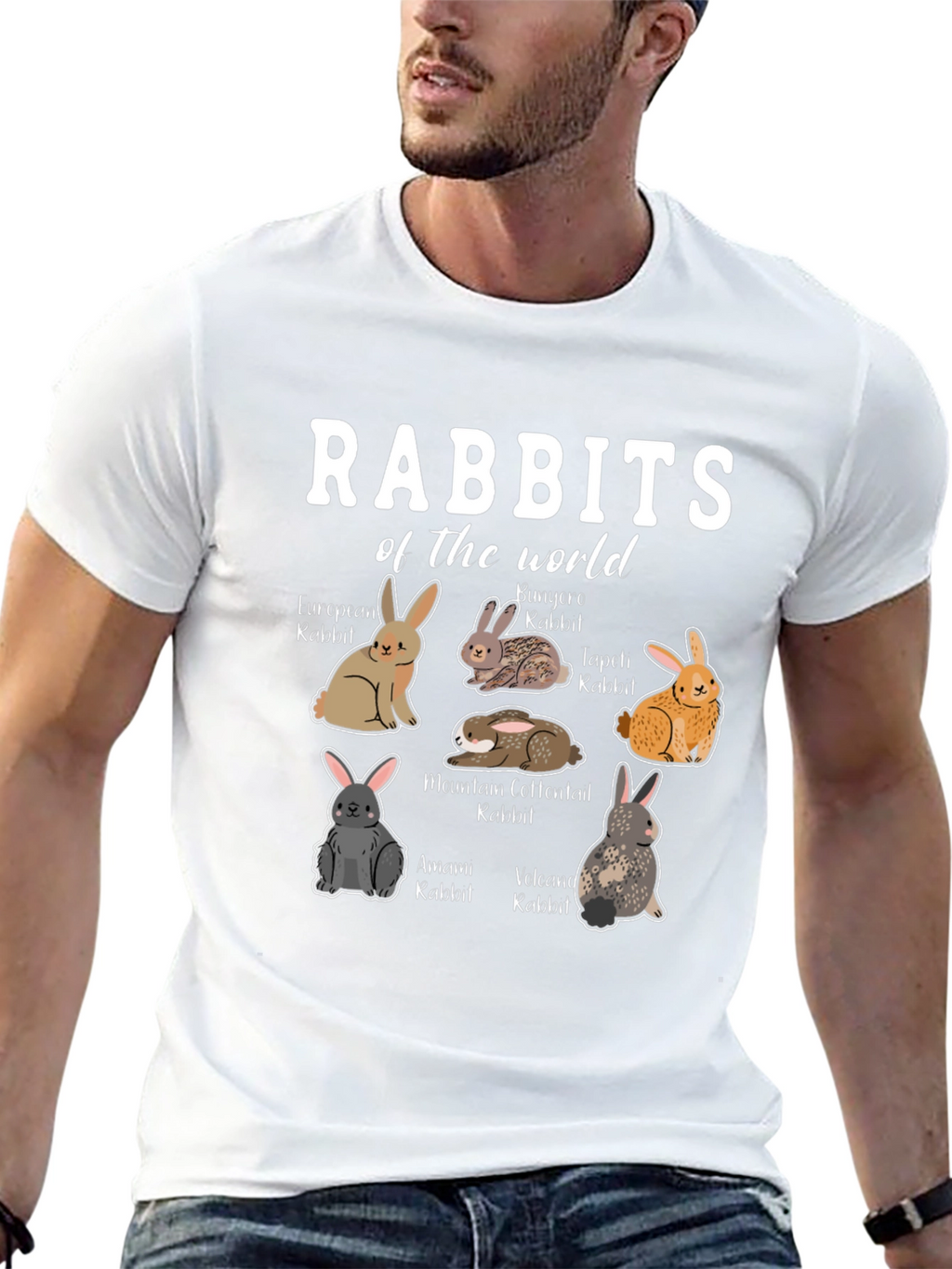 Rabbits of the World Graphic Tee