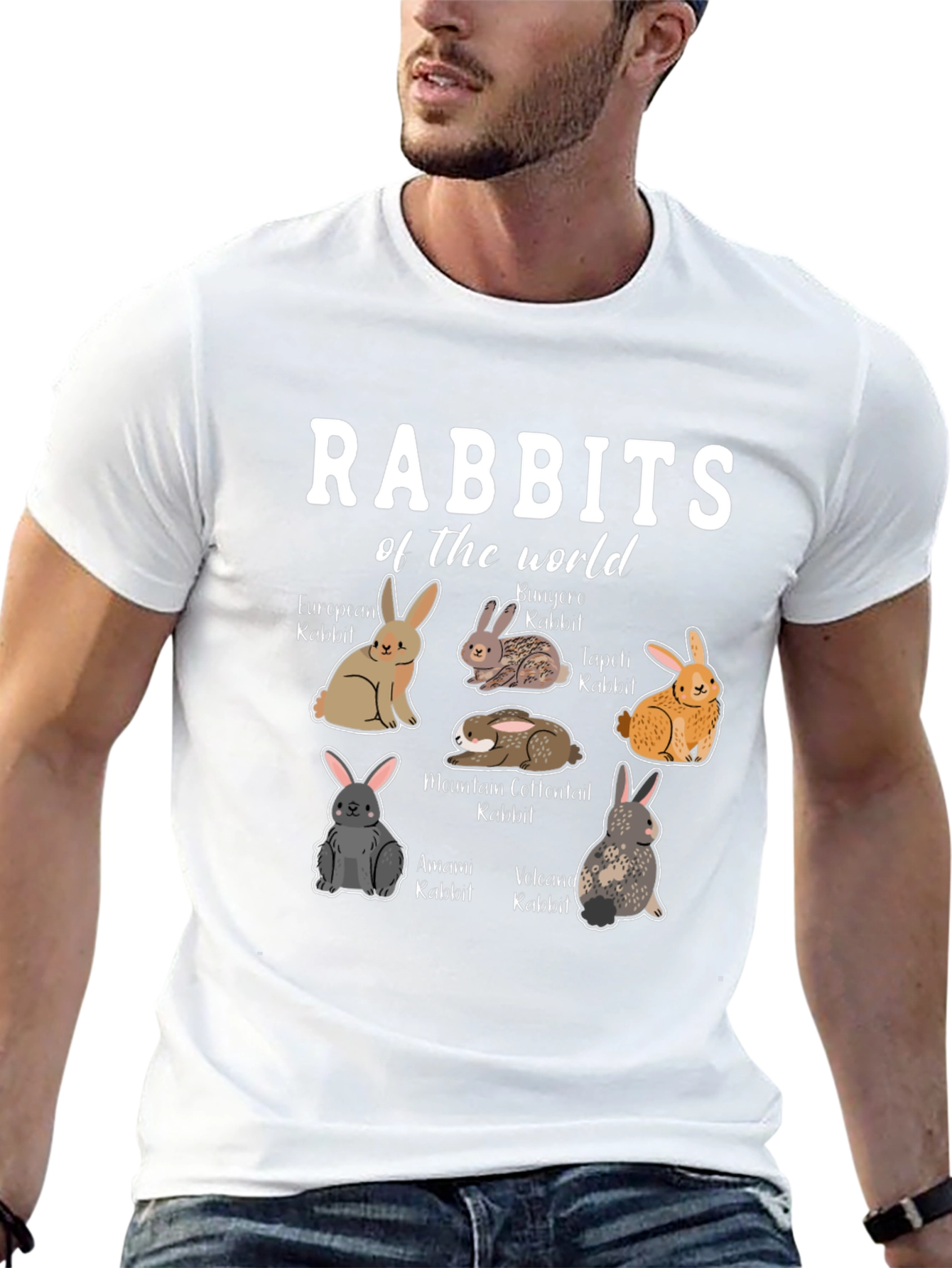 Rabbits of the World Graphic Tee