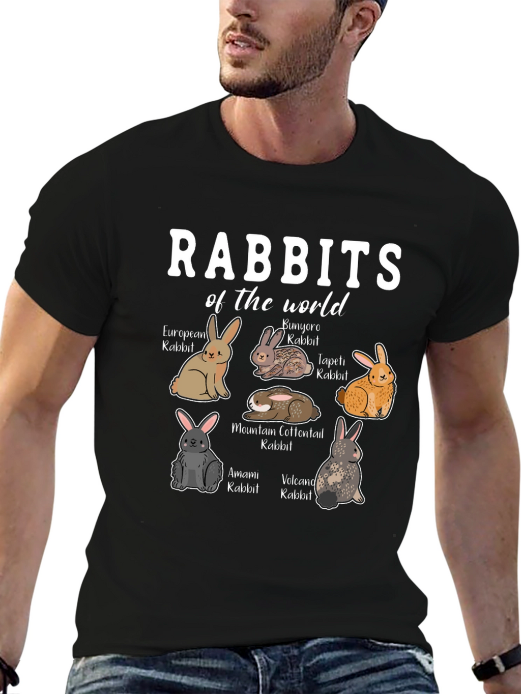 Rabbits of the World Graphic Tee