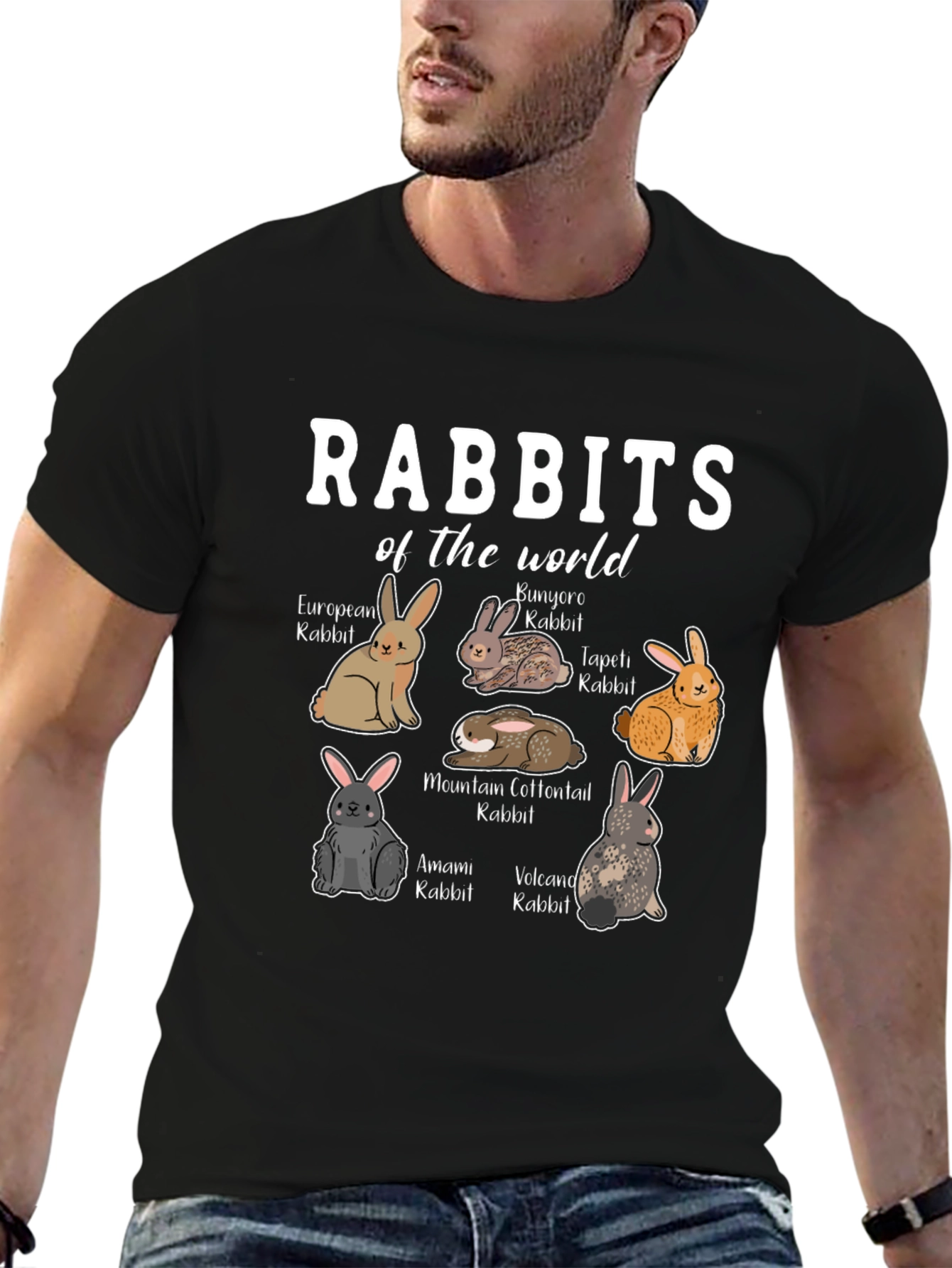 Rabbits of the World Graphic Tee