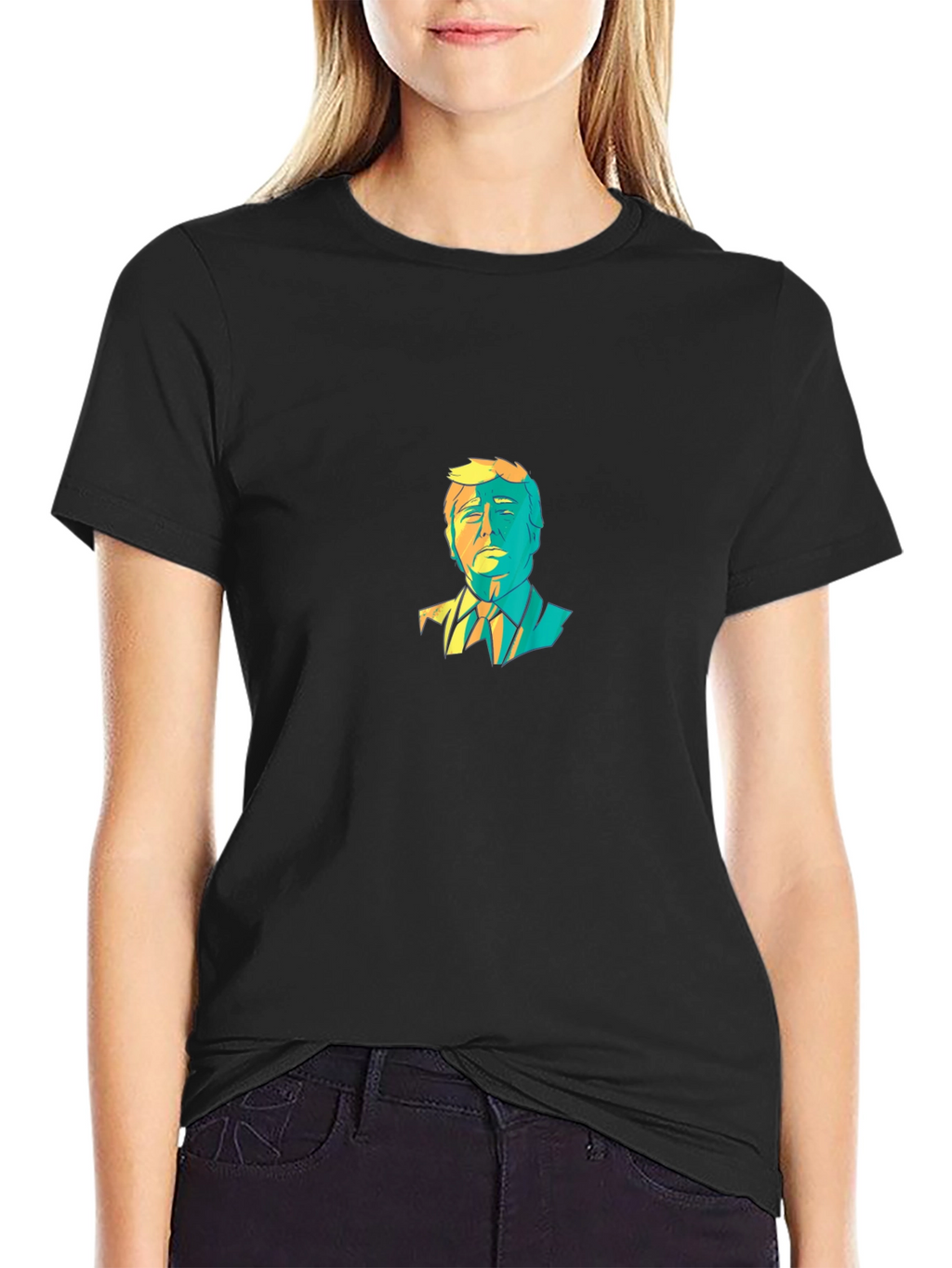 Trump Graphic Tee - Bold Political Statement T-Shirt