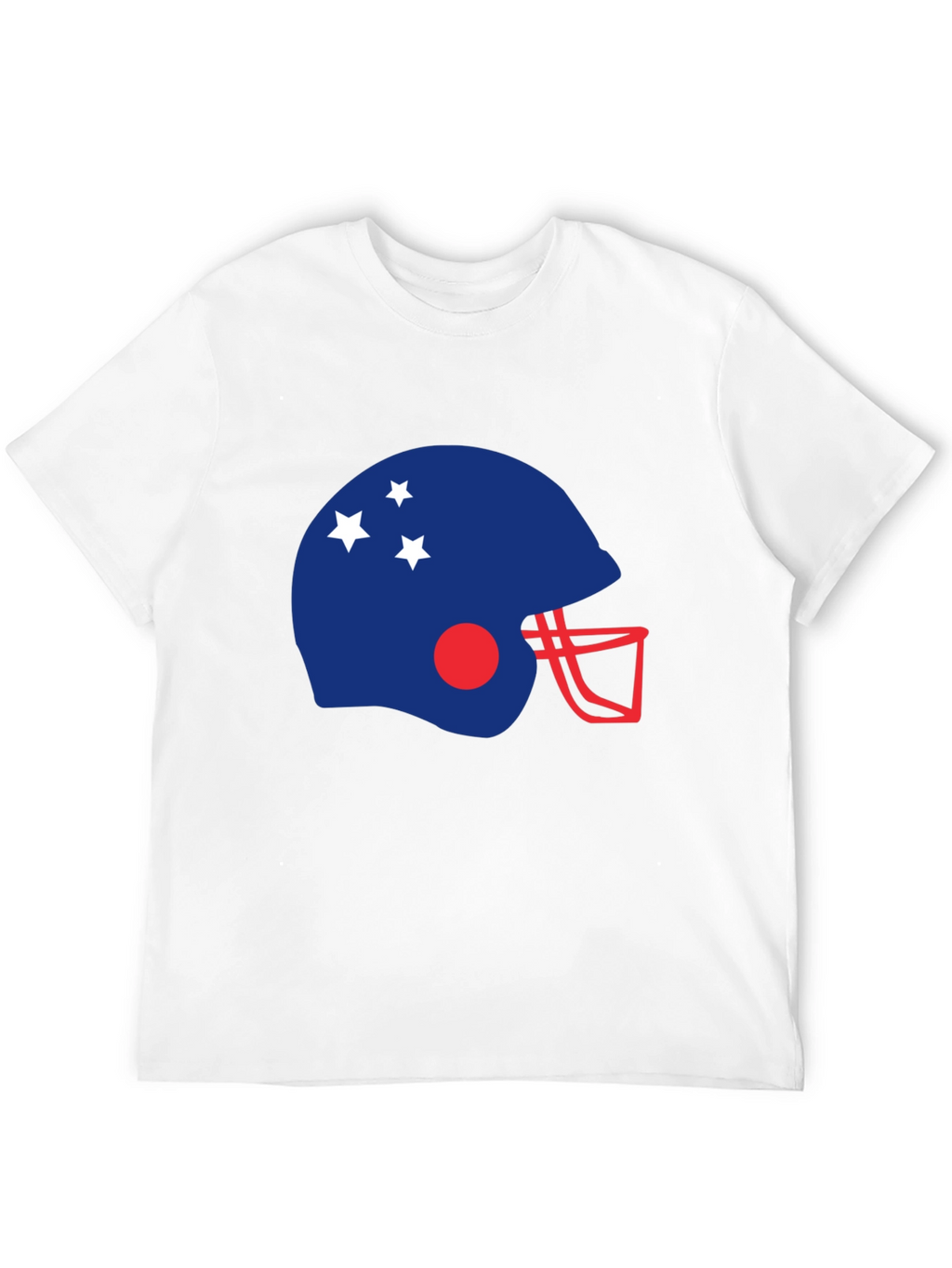 Football Helmet Graphic Tee