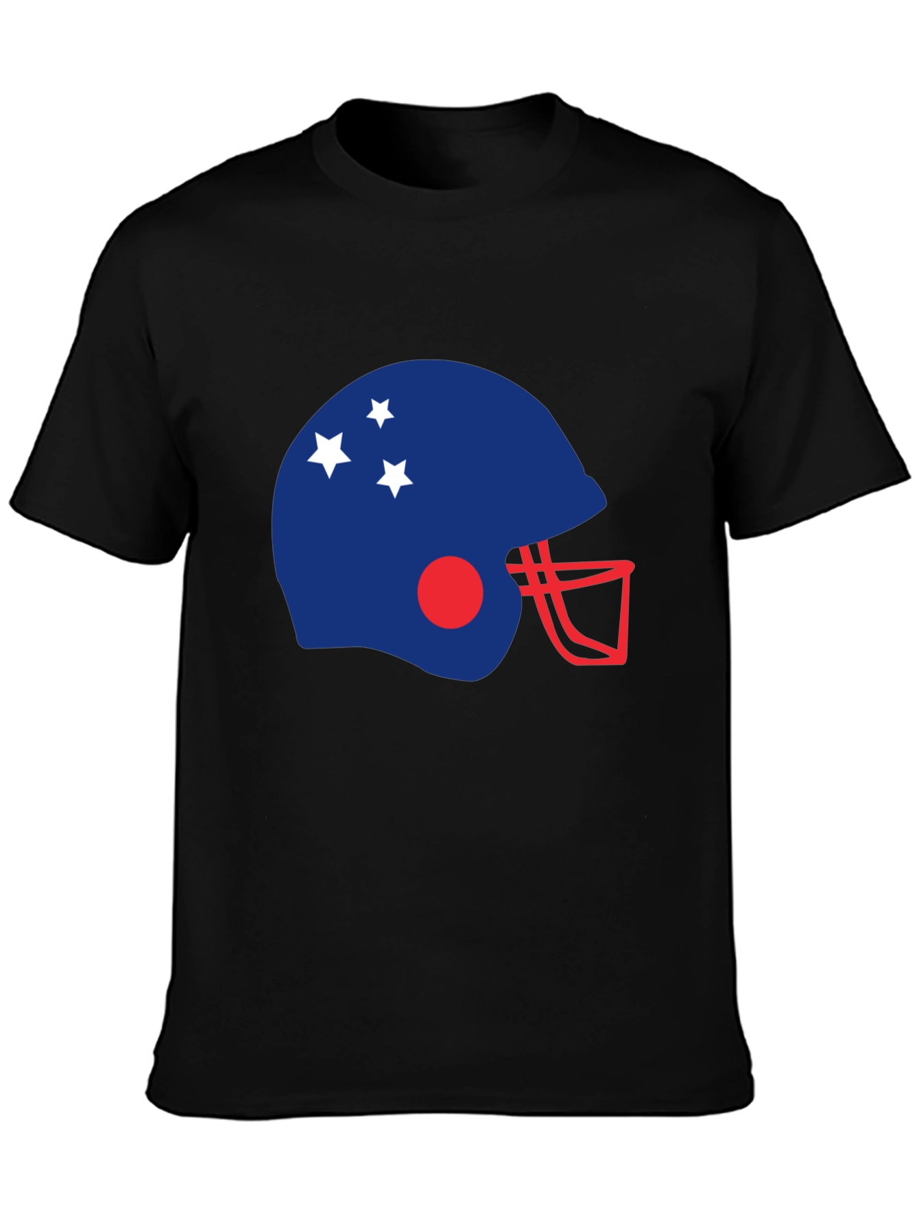 Football Helmet Graphic Tee