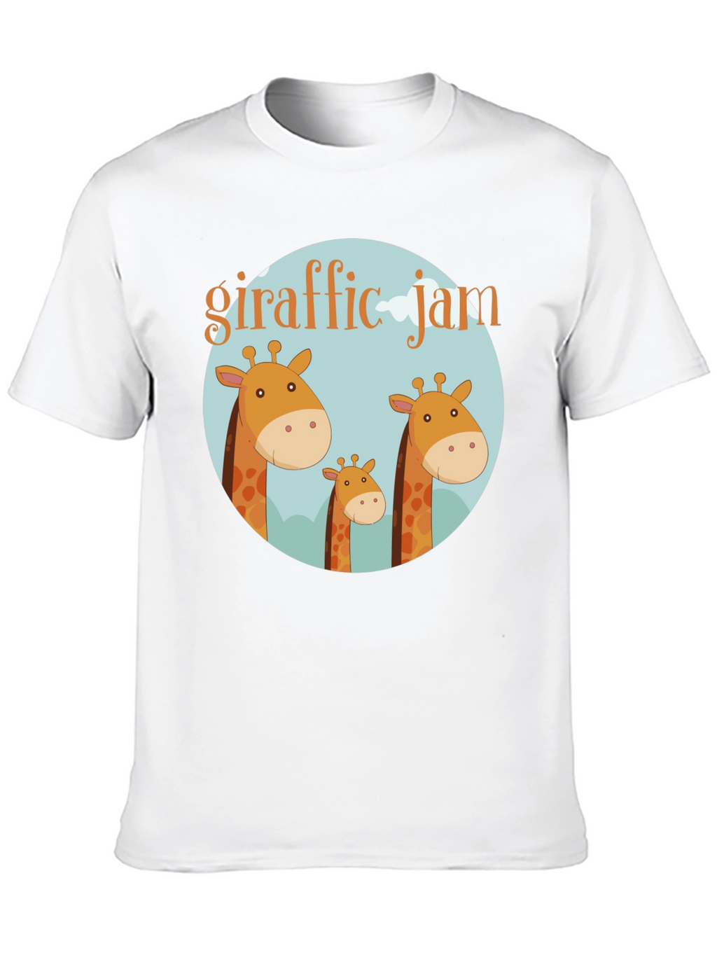 Giraffe Jam Graphic T-Shirt - Soft Cotton Tee