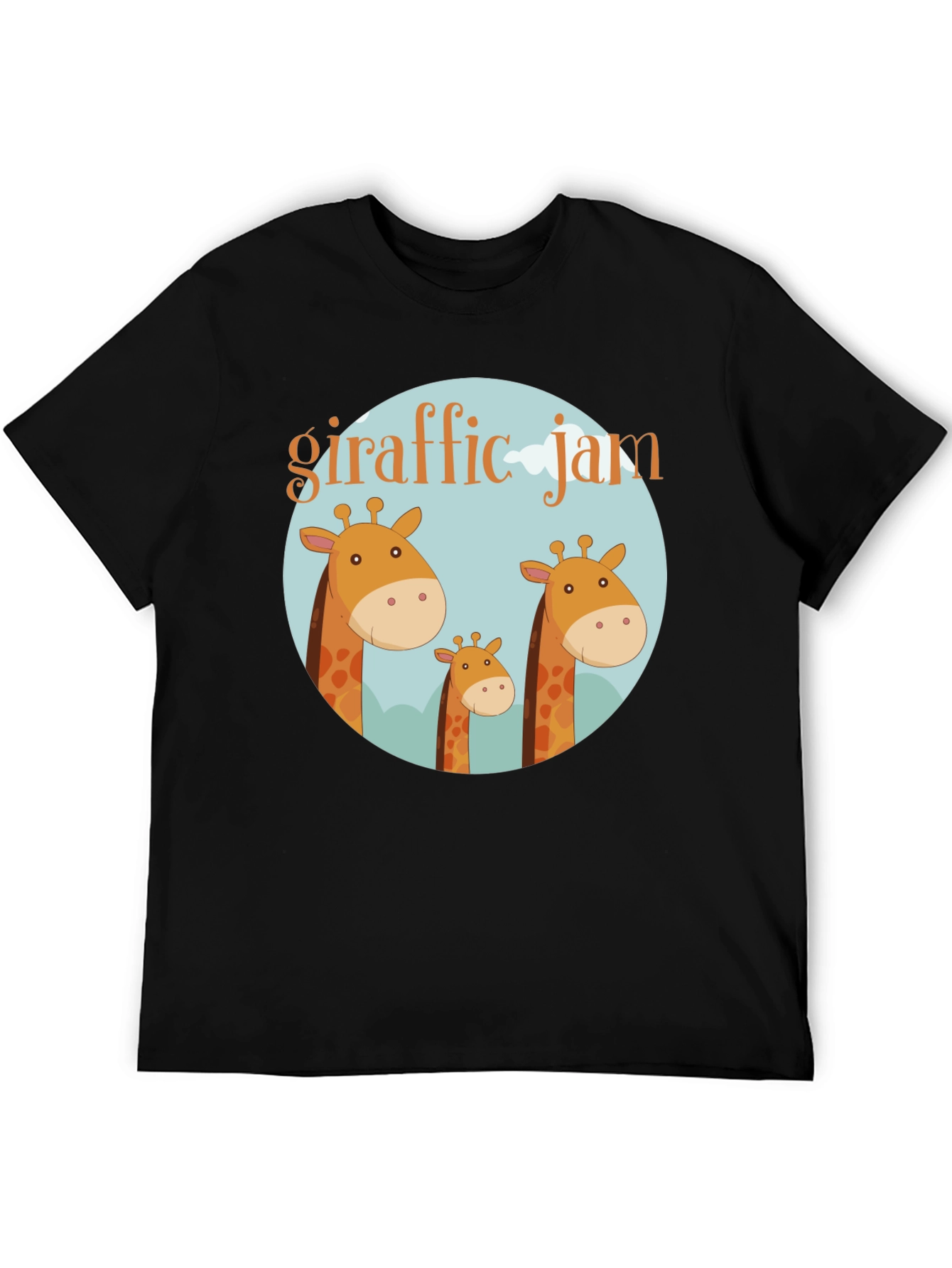 Giraffe Jam Graphic T-Shirt - Soft Cotton Tee