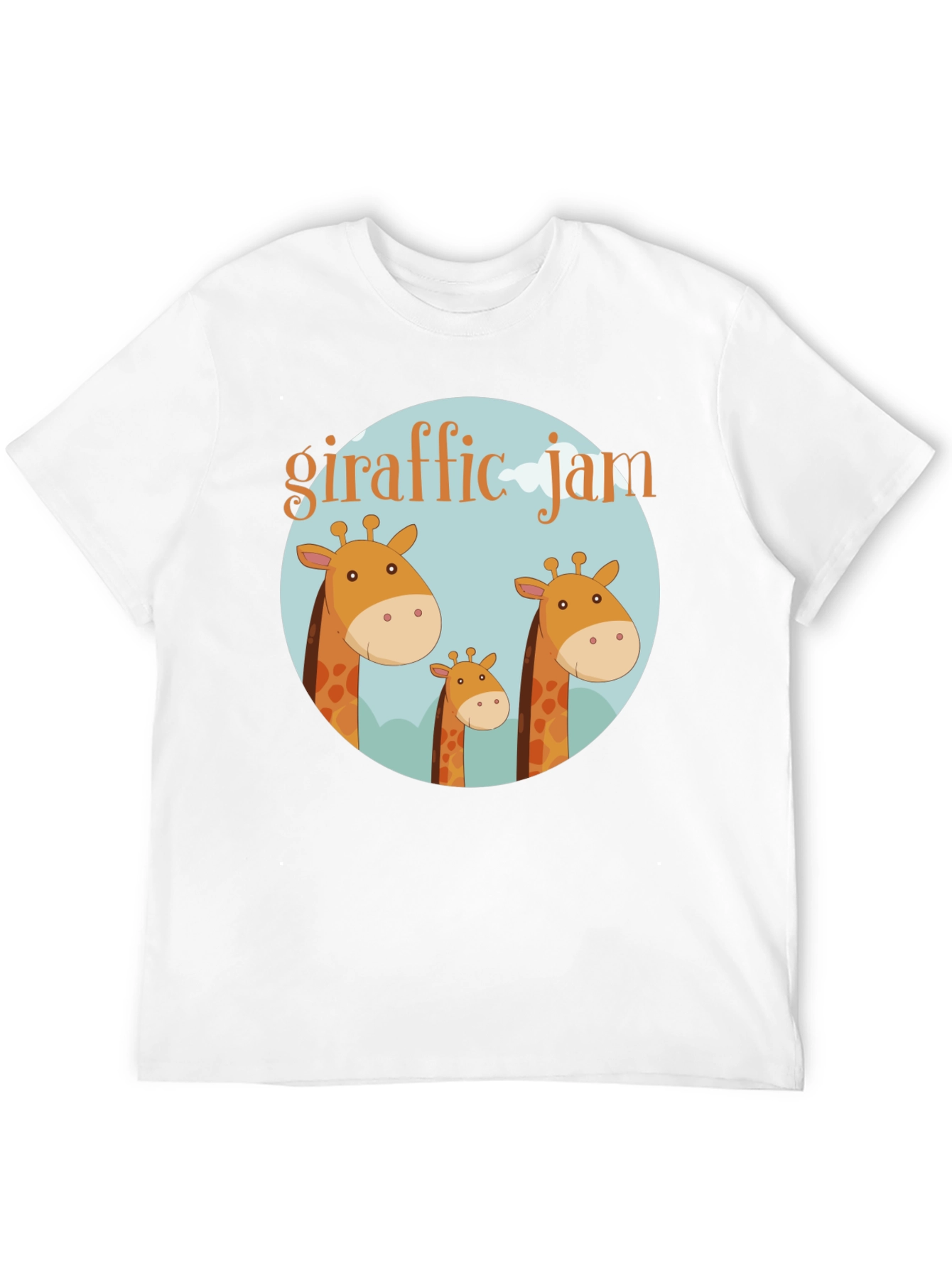 Giraffe Jam Graphic T-Shirt - Soft Cotton Tee