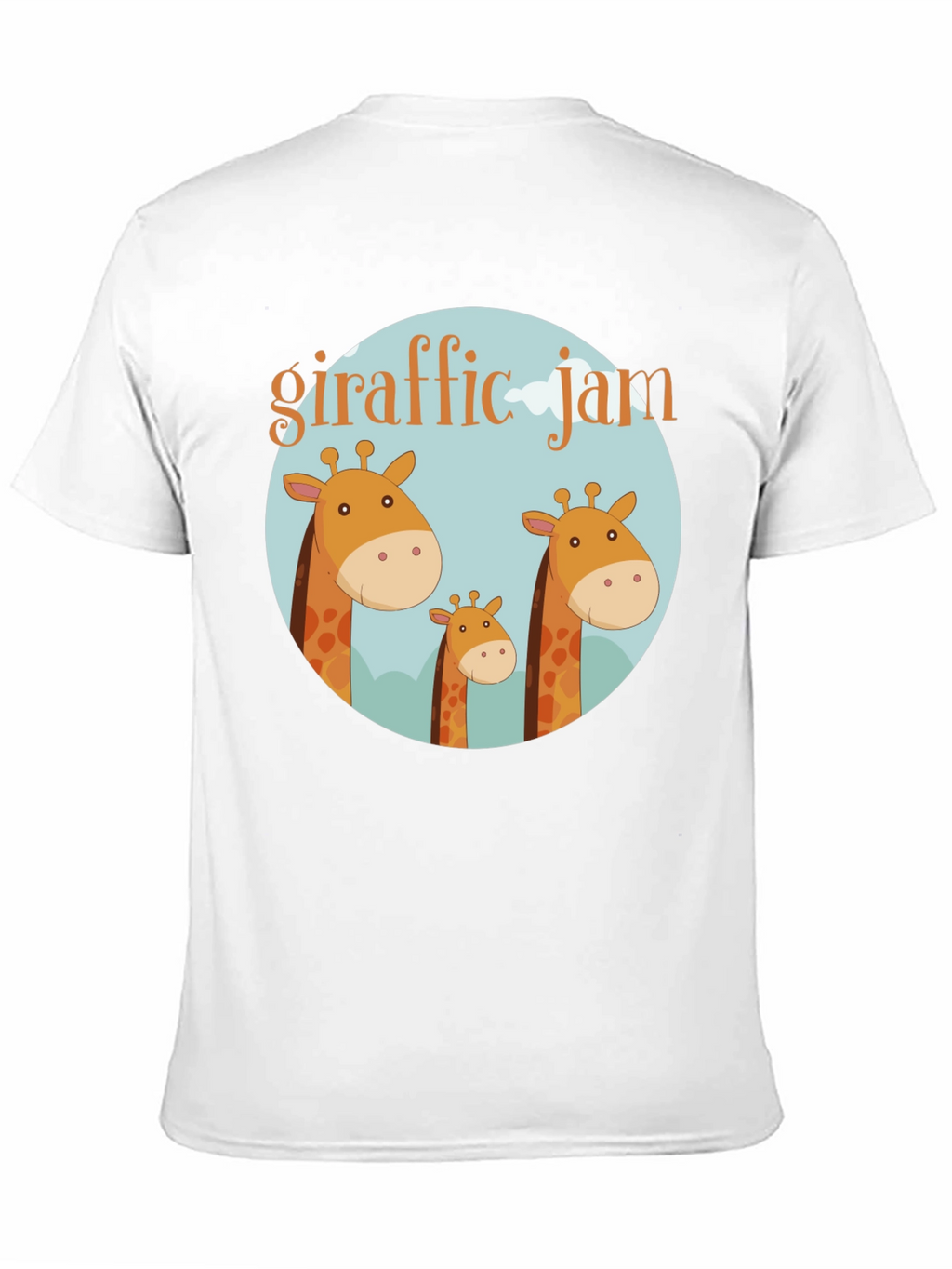 Giraffe Jam Graphic T-Shirt - Soft Cotton Tee