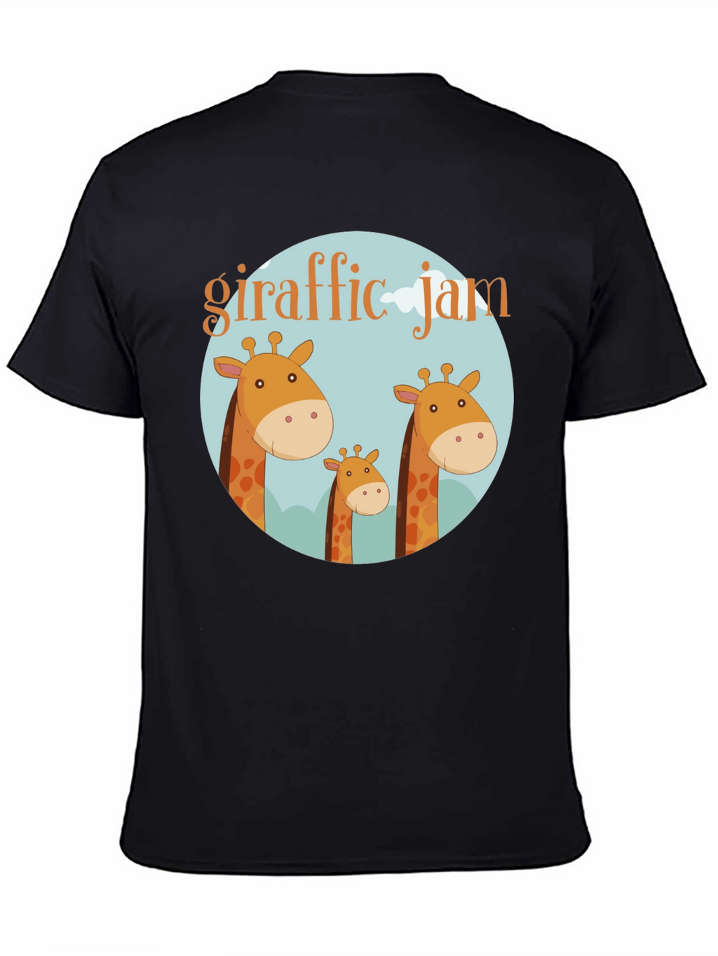 Giraffe Jam Graphic T-Shirt - Soft Cotton Tee