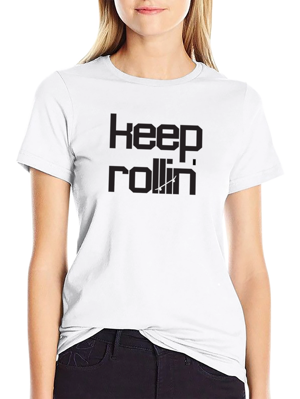 Keep Rollin Skateboard T-Shirt