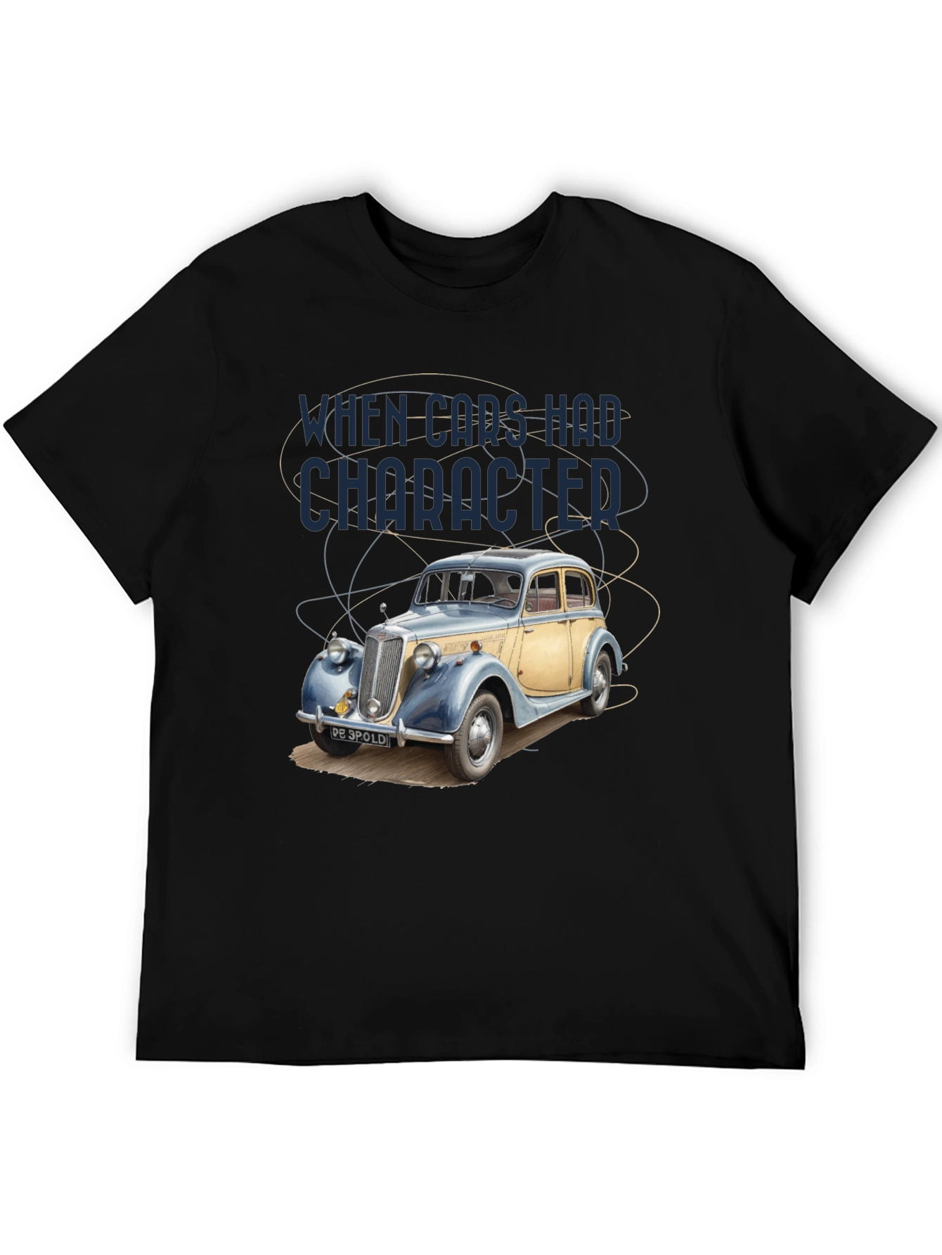 Vintage Car T-Shirt - When Cars Had Character