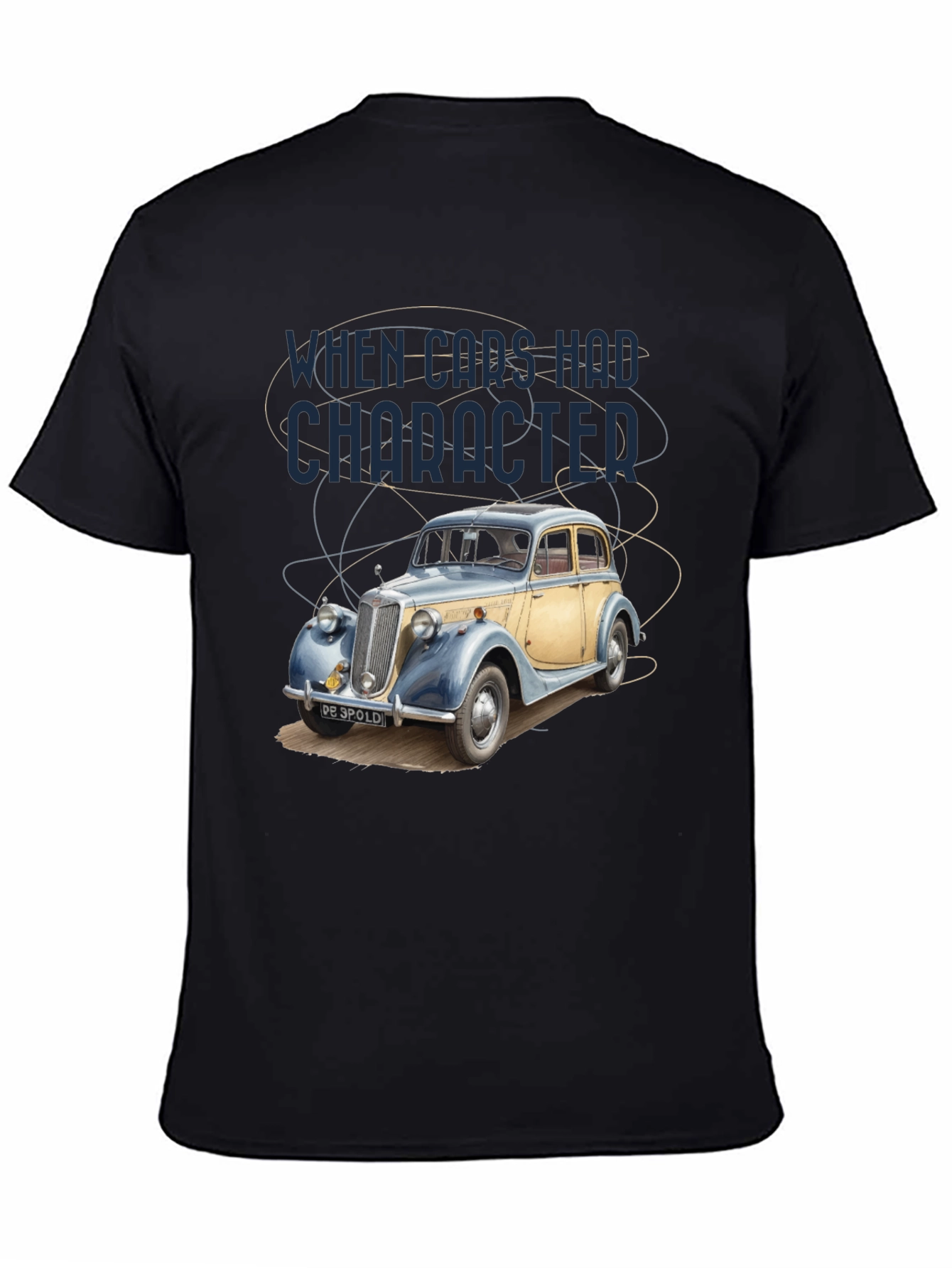 Vintage Car T-Shirt - When Cars Had Character