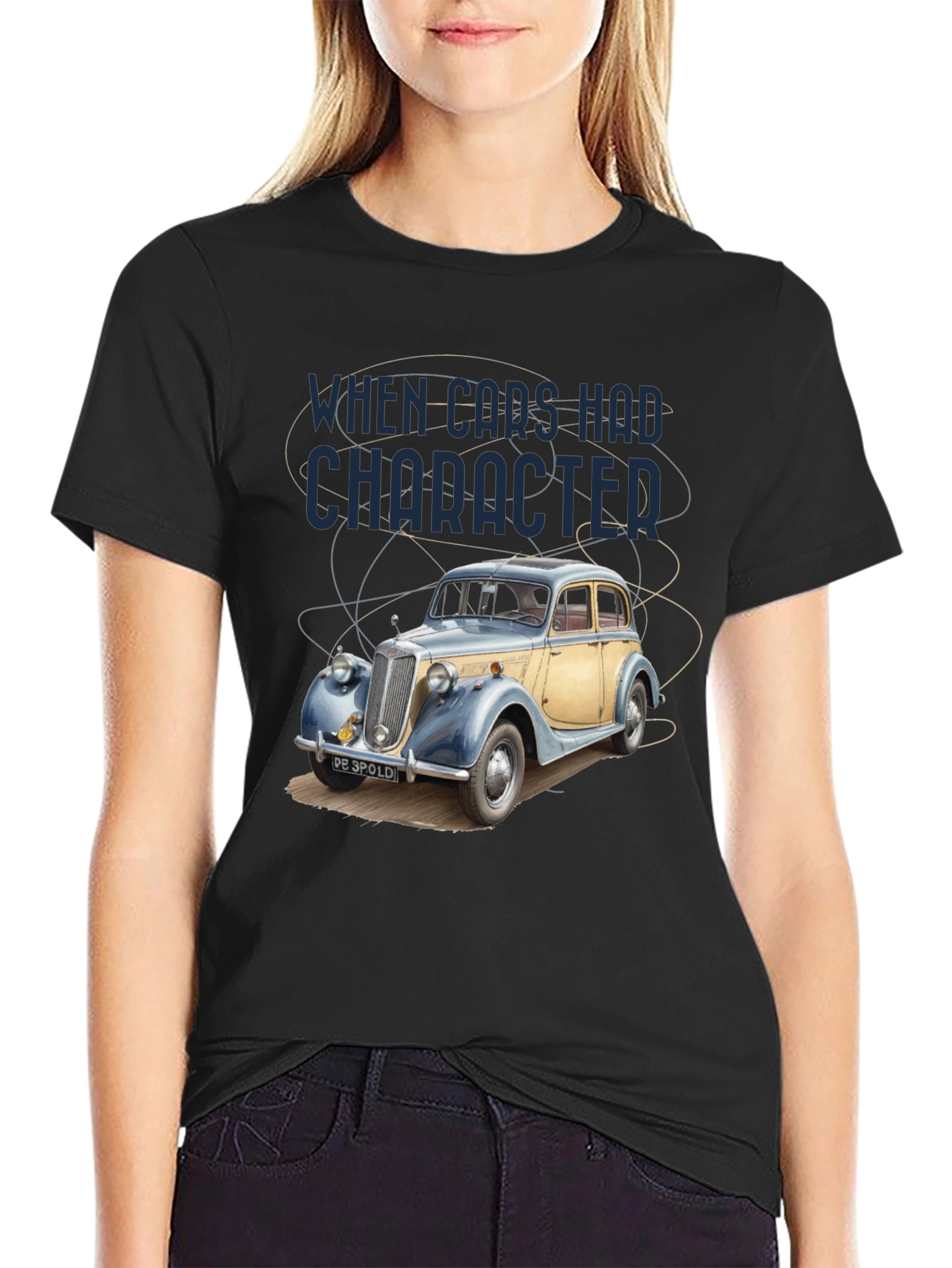 Vintage Car T-Shirt - When Cars Had Character