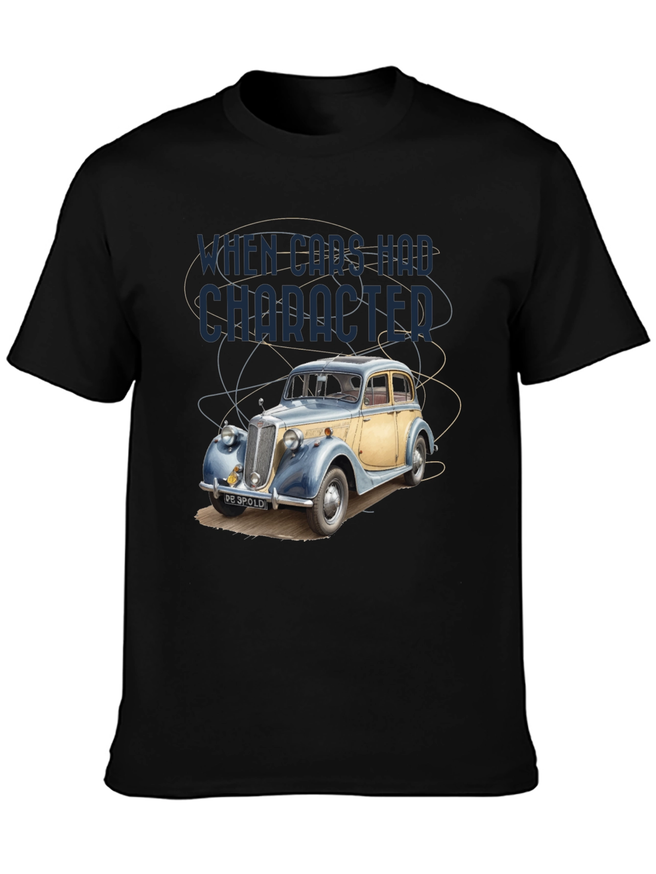Vintage Car T-Shirt - When Cars Had Character