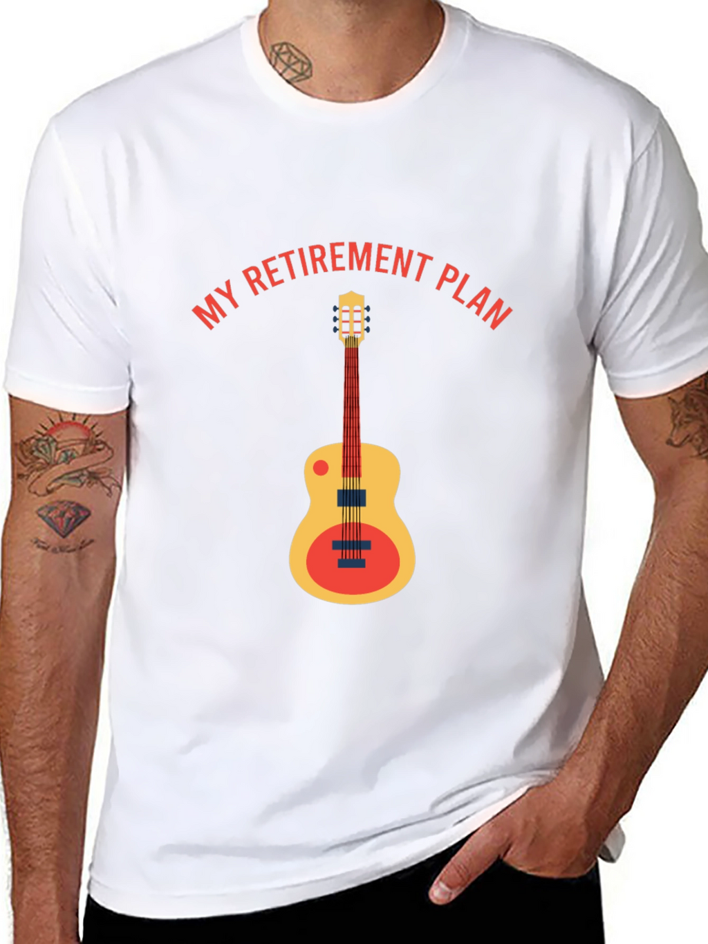 My Retirement Plan Guitar T-Shirt