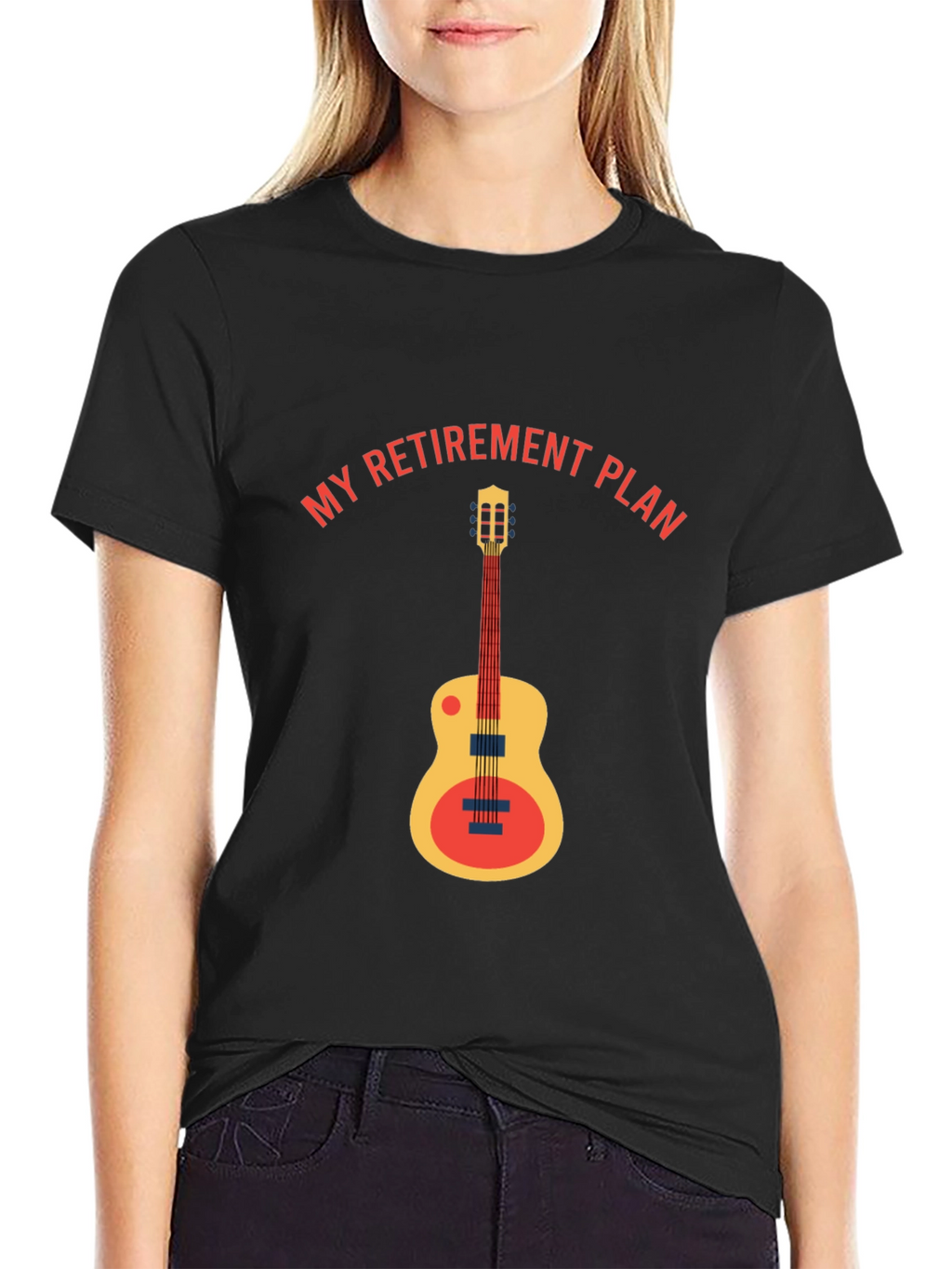 My Retirement Plan Guitar T-Shirt