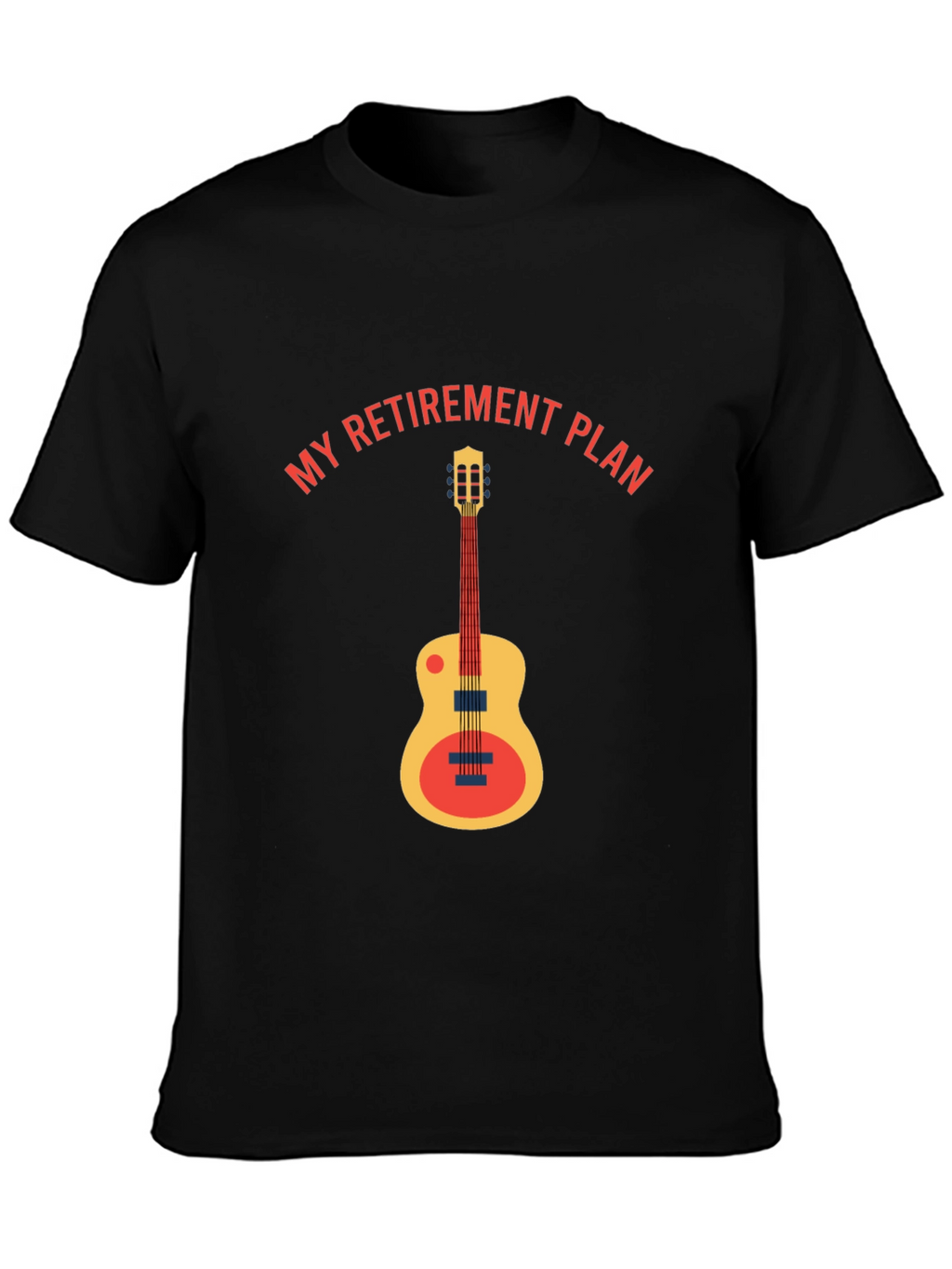 My Retirement Plan Guitar T-Shirt