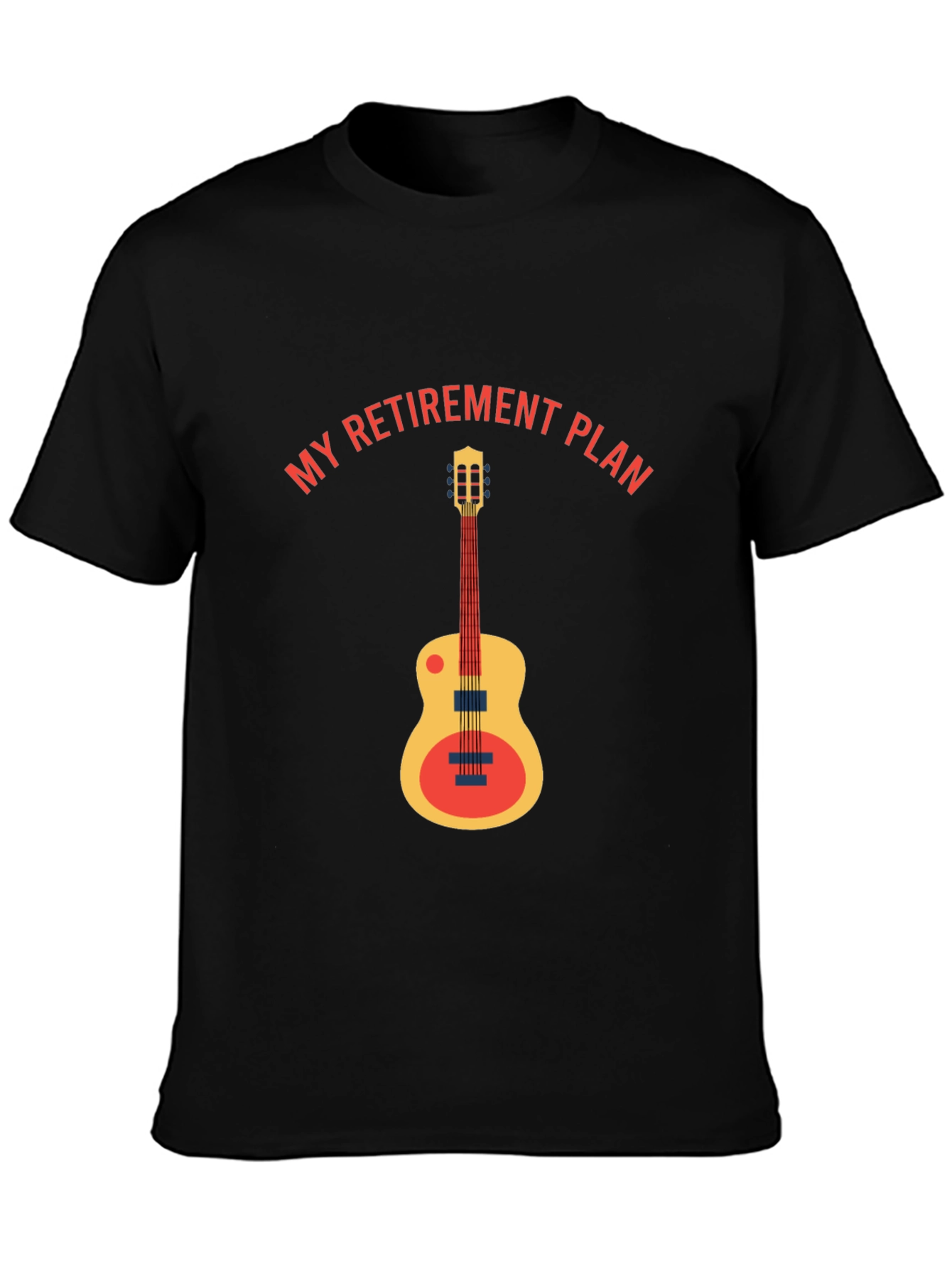 My Retirement Plan Guitar T-Shirt