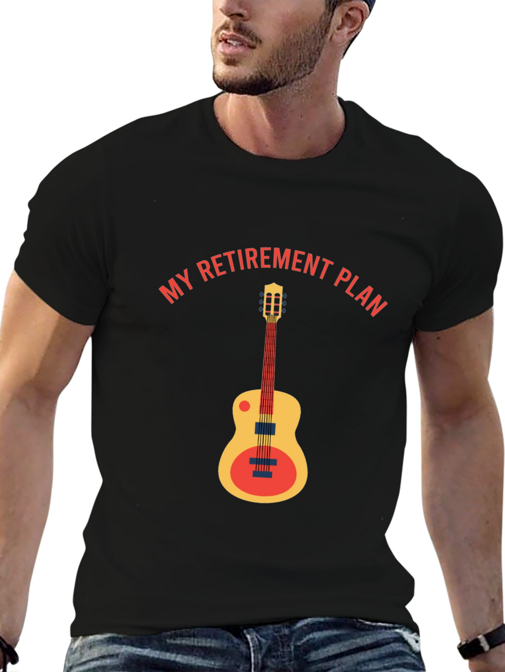 My Retirement Plan Guitar T-Shirt