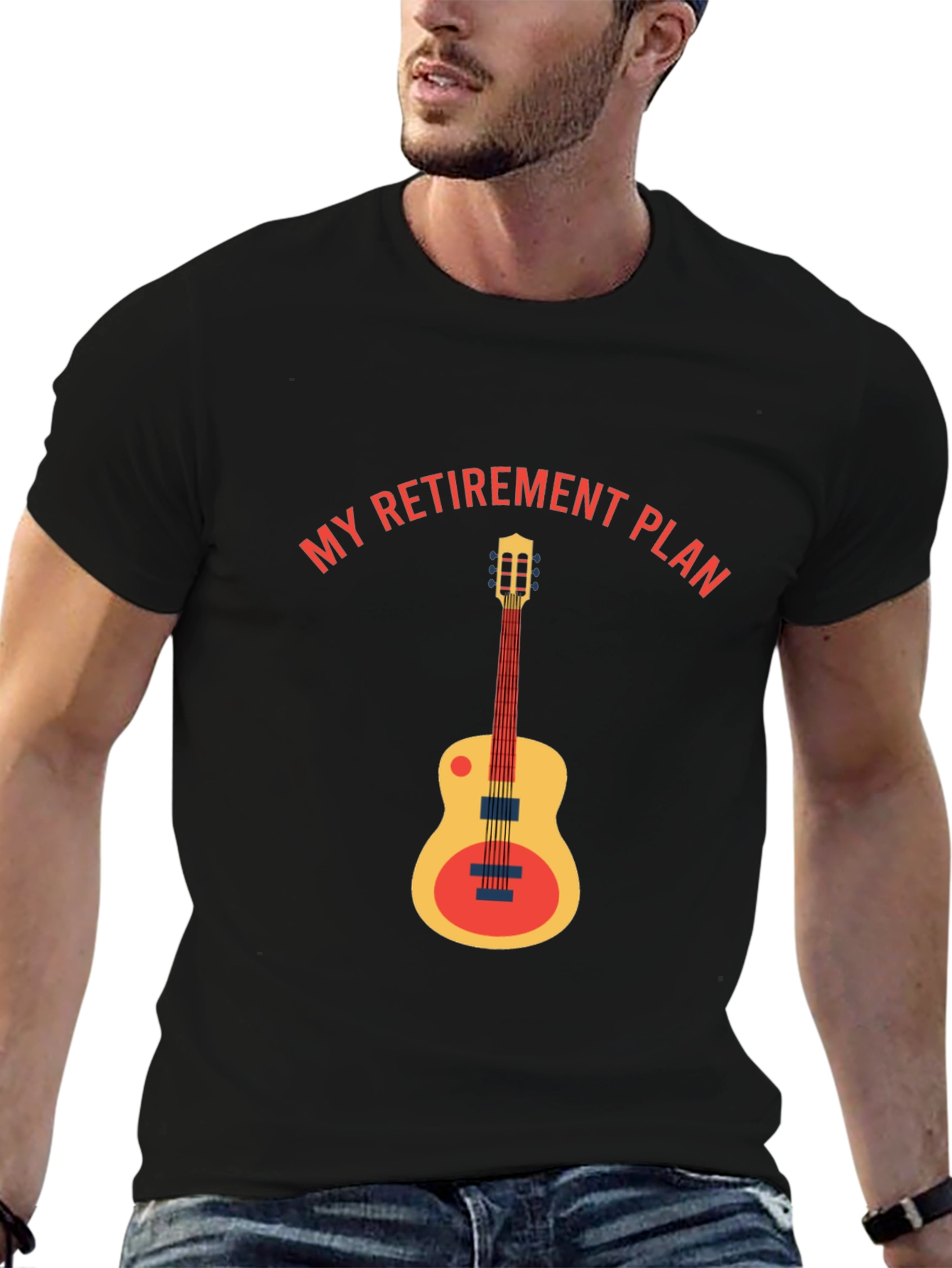 My Retirement Plan Guitar T-Shirt