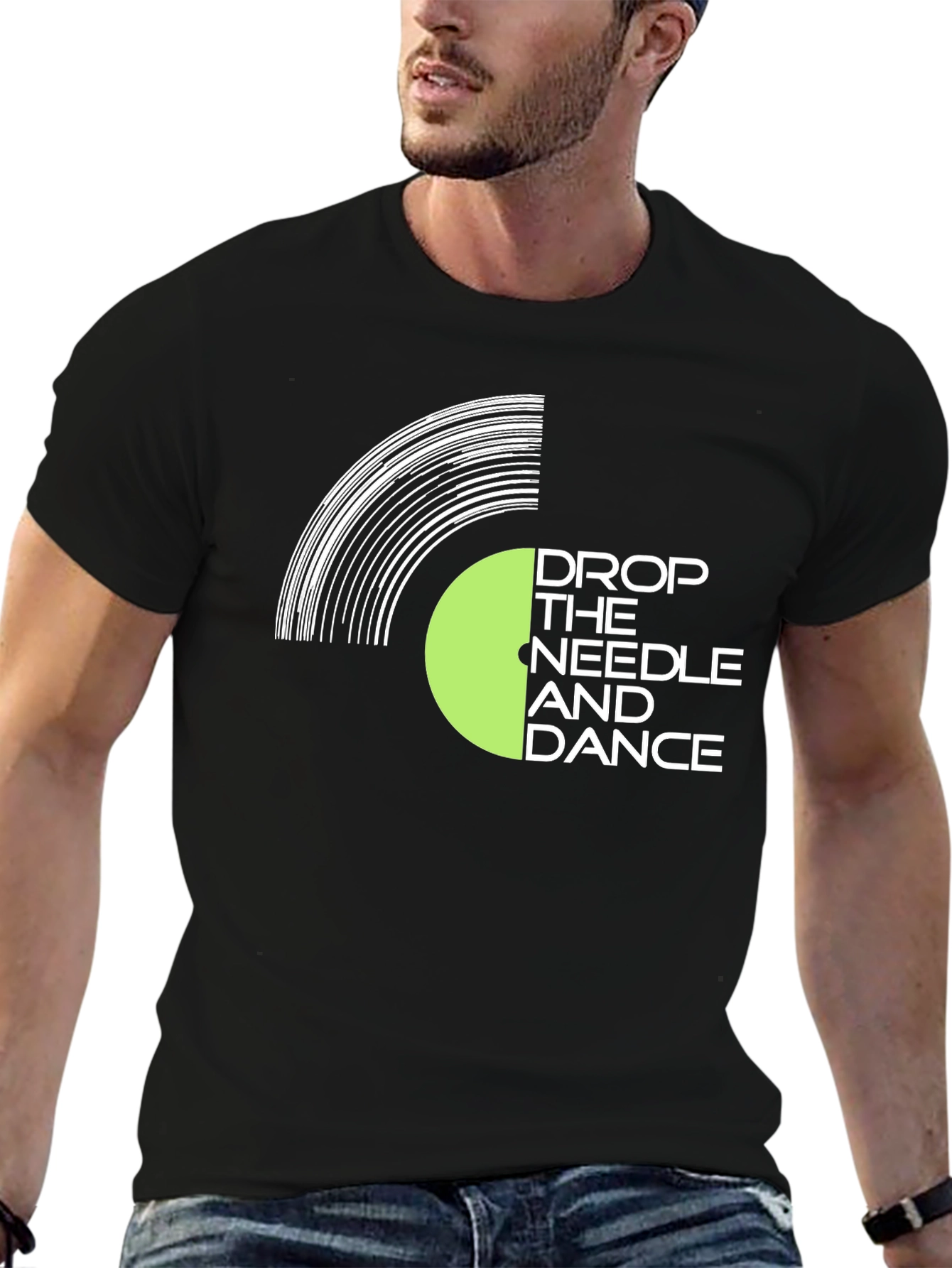 Drop the Needle and Dance Graphic Tee