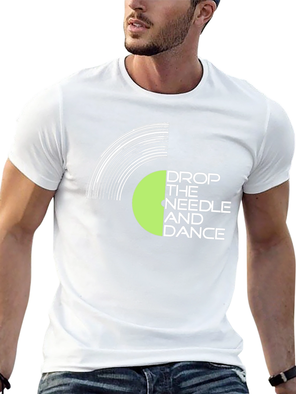 Drop the Needle and Dance Graphic Tee