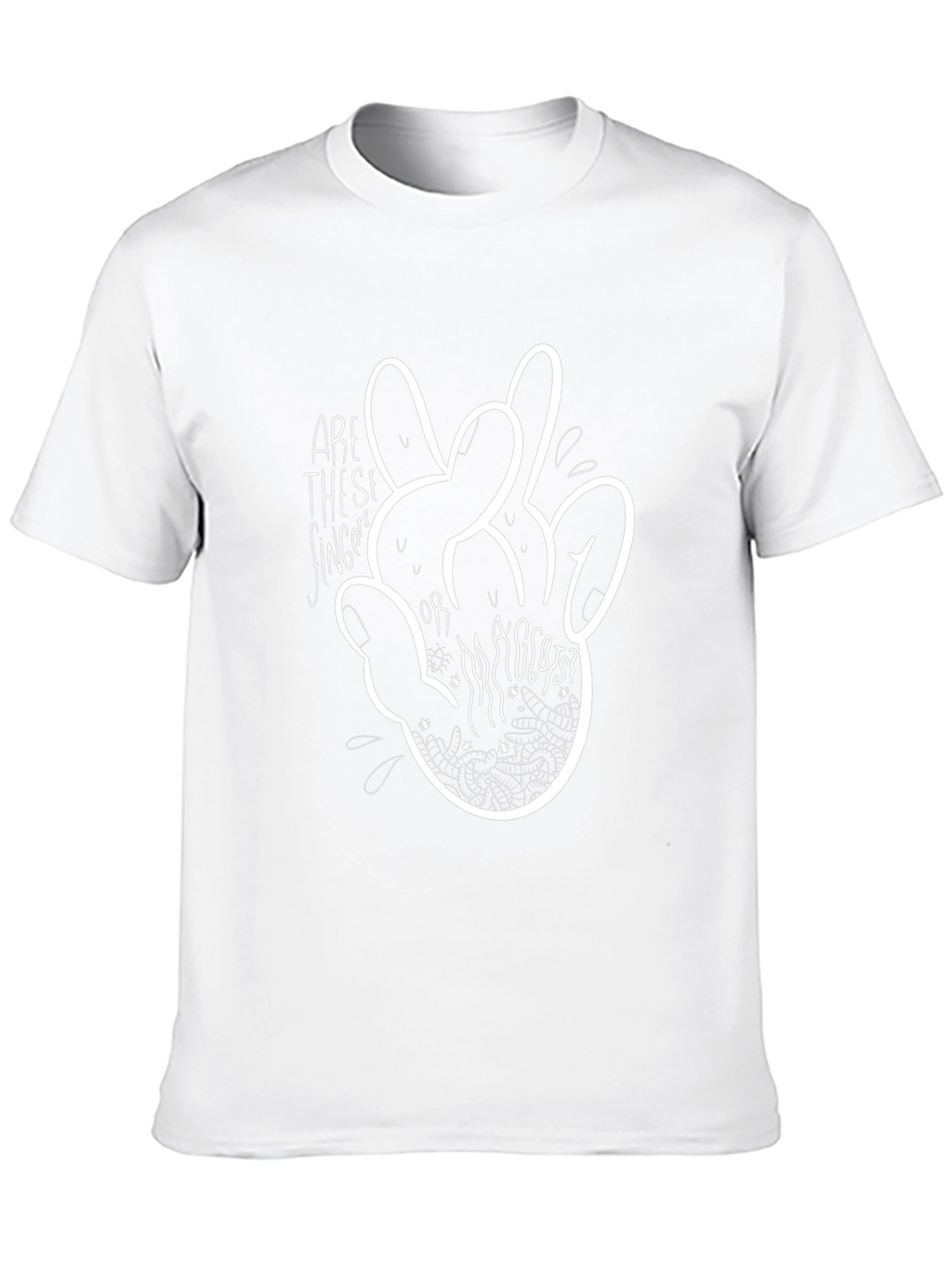 Fingers or Rabbits? Graphic Tee - Black