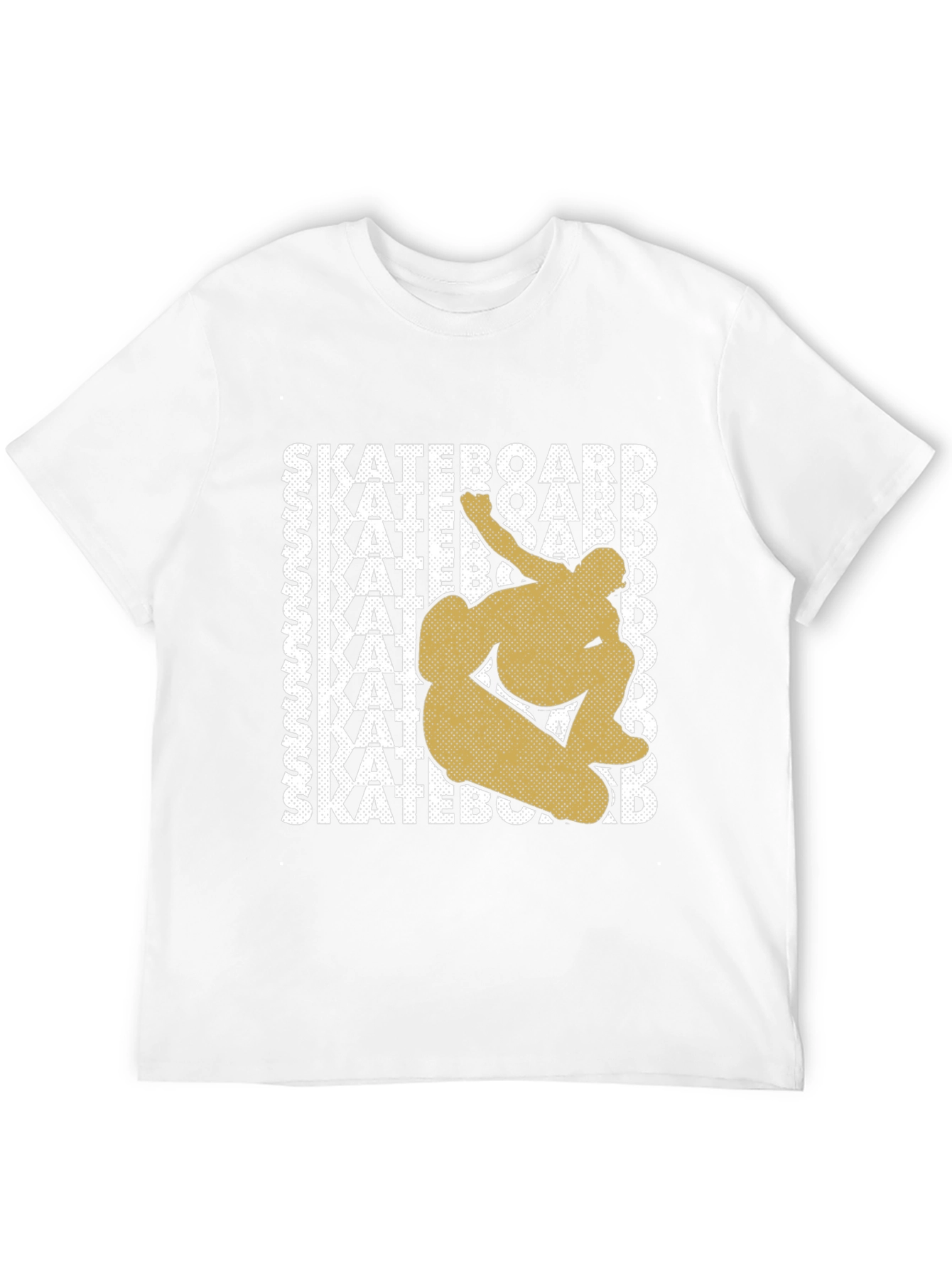 Skateboard Graphic Tee - Trendy Skater Style