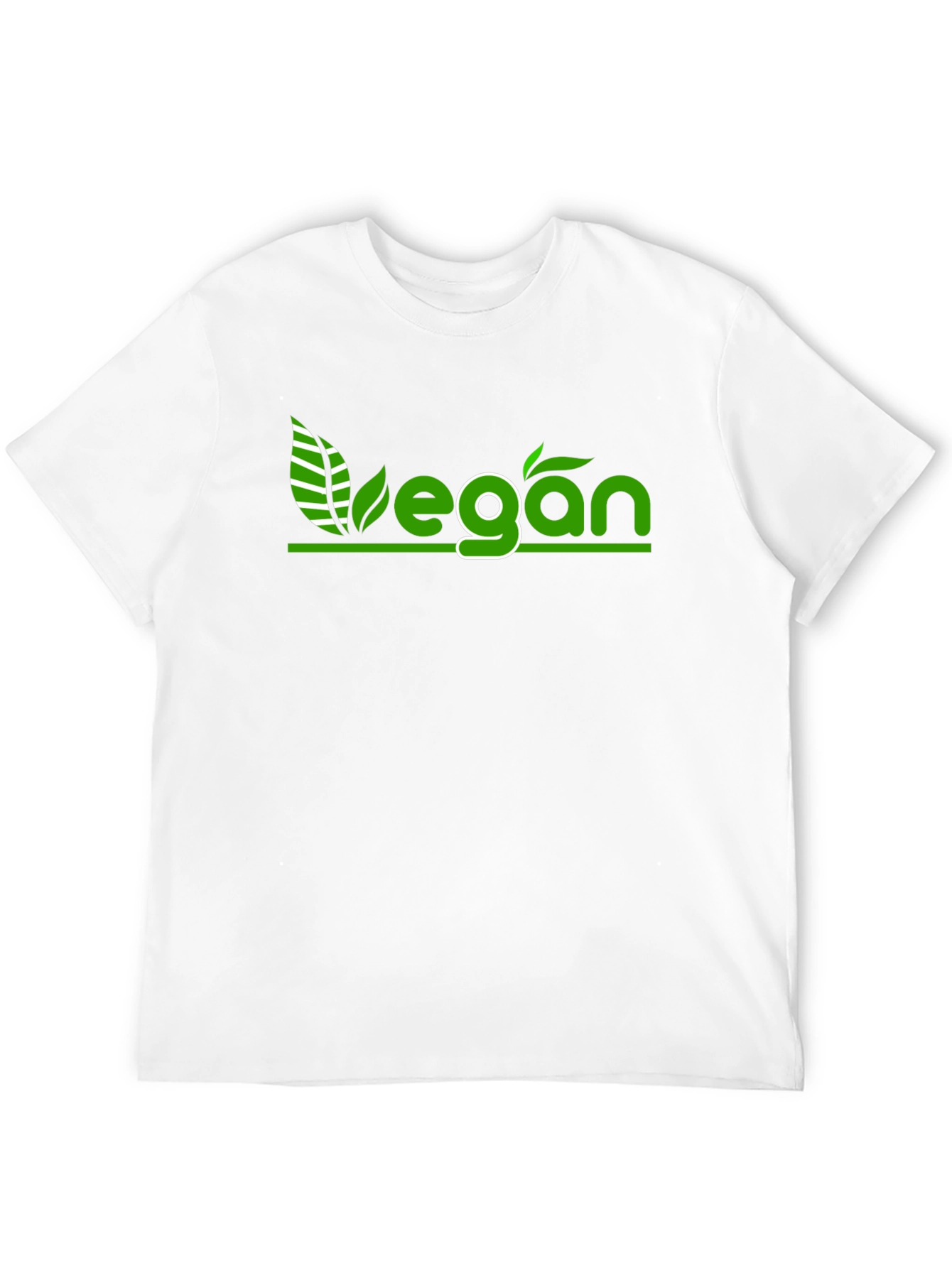Vegan Graphic Tee - Black Cotton T-Shirt