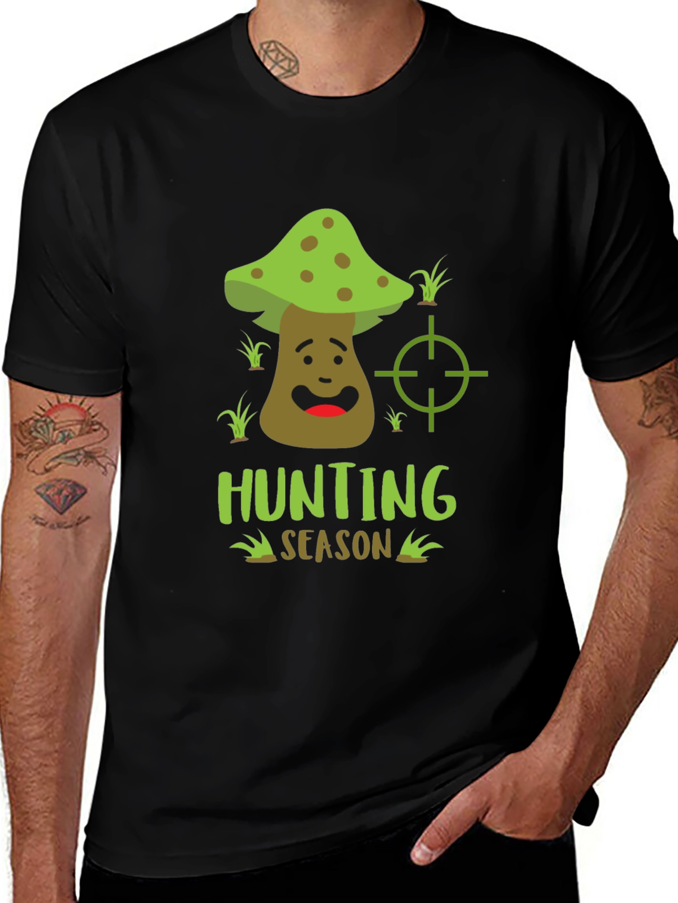 Hunting Season Mushroom T-Shirt