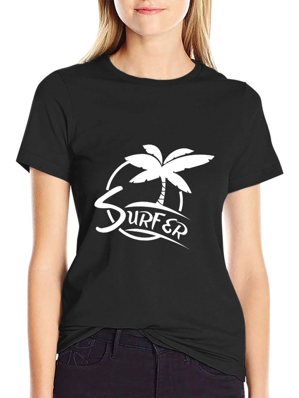 Surfer Graphic Tee - Black