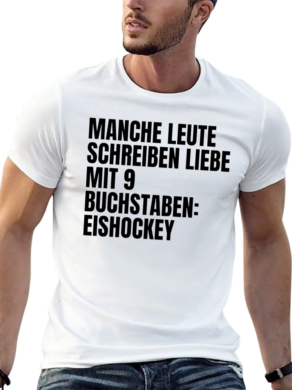 Hockey Love T-Shirt - 9 Letter Love