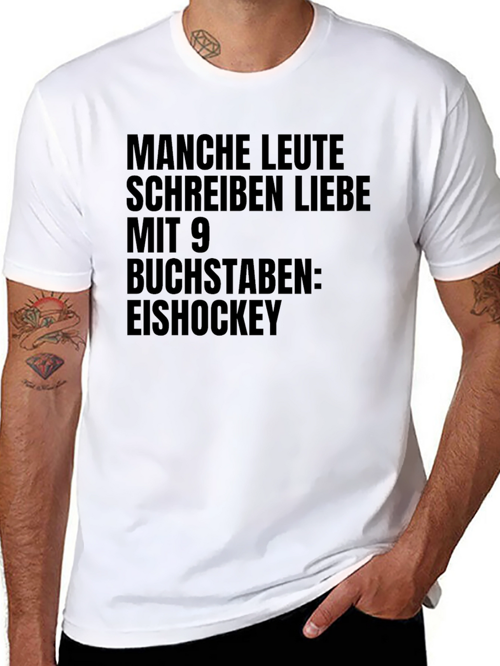 Hockey Love T-Shirt - 9 Letter Love