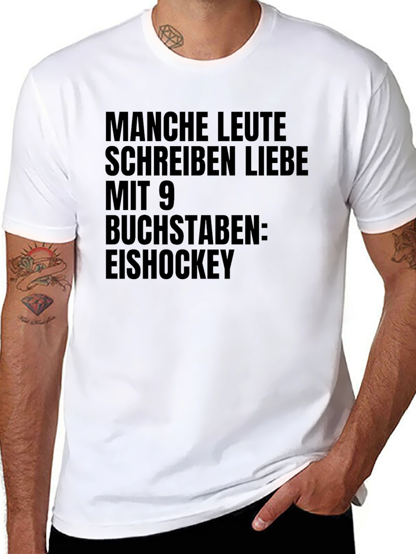Hockey Love T-Shirt - 9 Letter Love