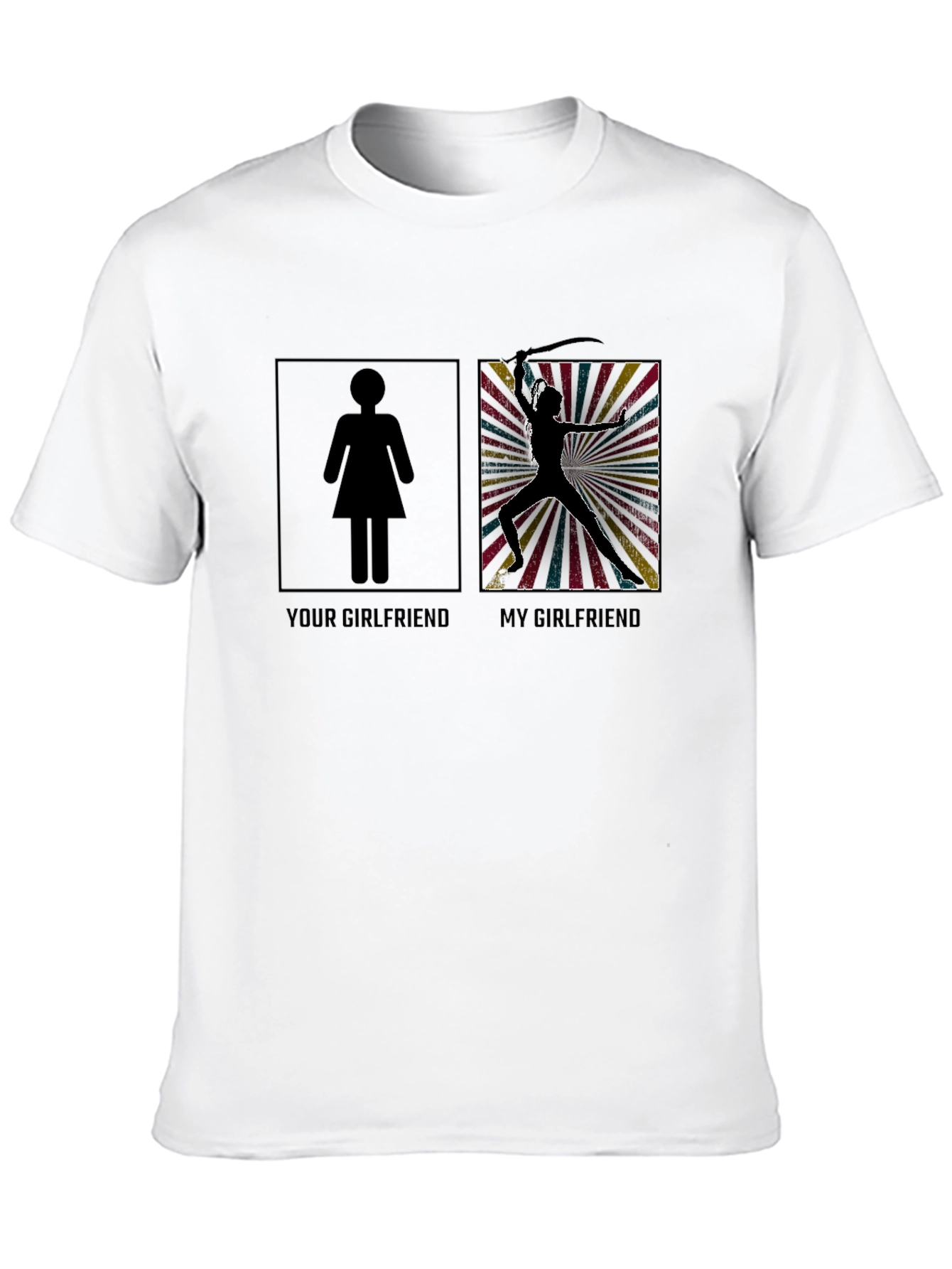 Funny My Girlfriend Graphic T-Shirt