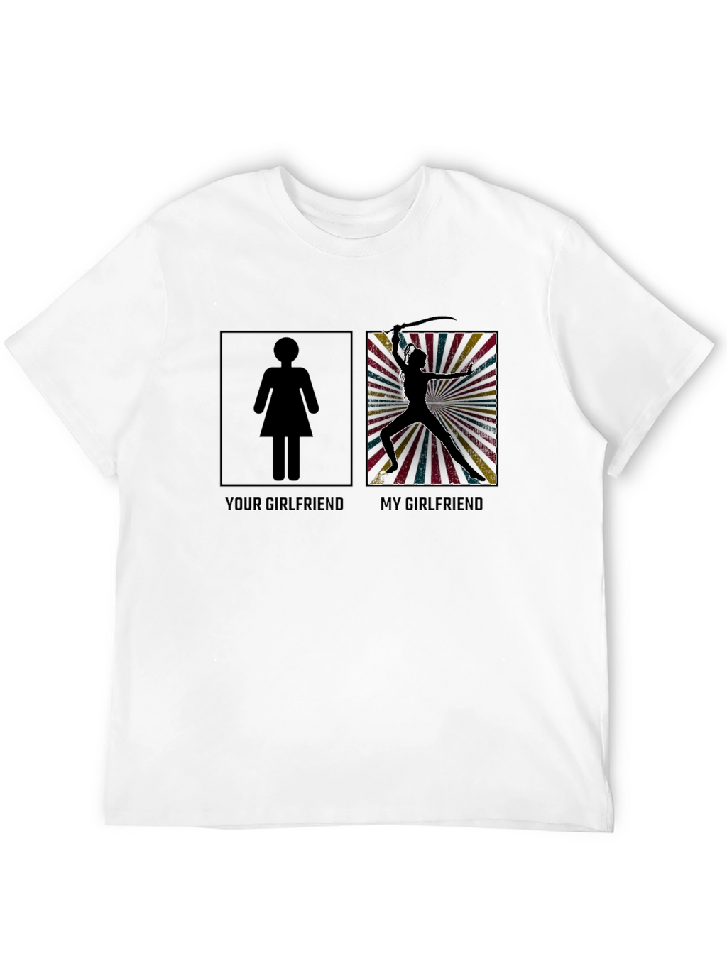 Funny My Girlfriend Graphic T-Shirt