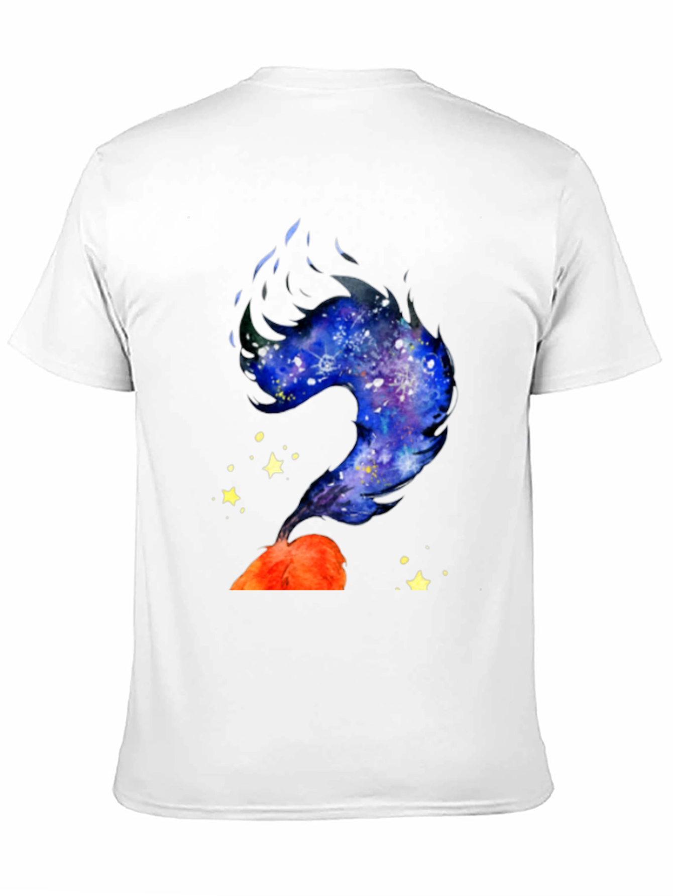 Galaxy Volcano T-Shirt - Unique Graphic Tee