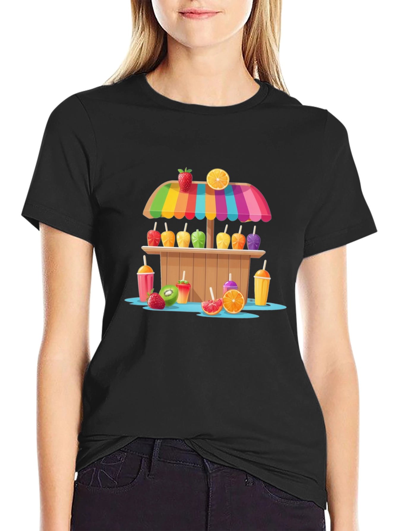 Fun Fruit Stand Graphic Tee