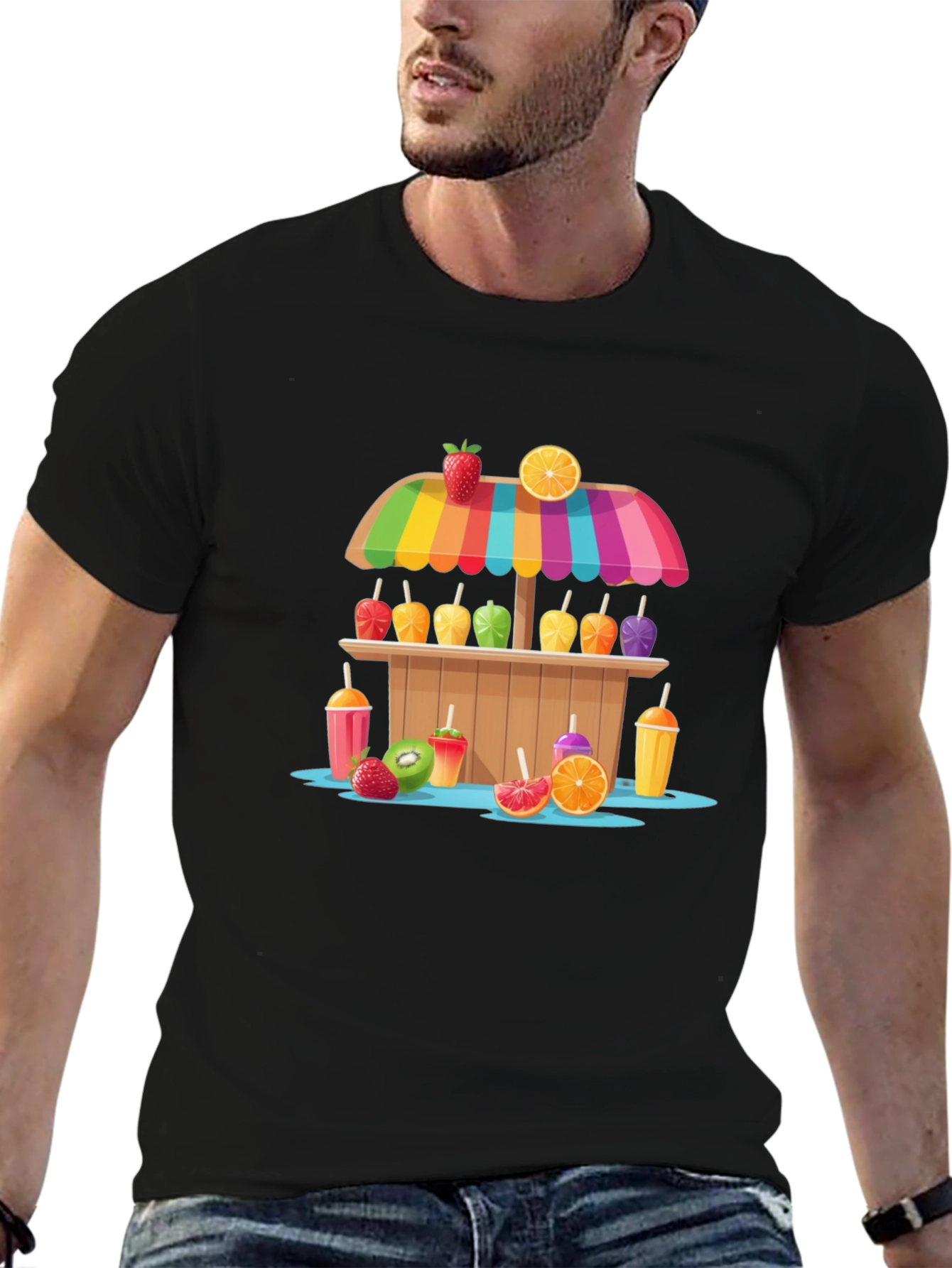Fun Fruit Stand Graphic Tee
