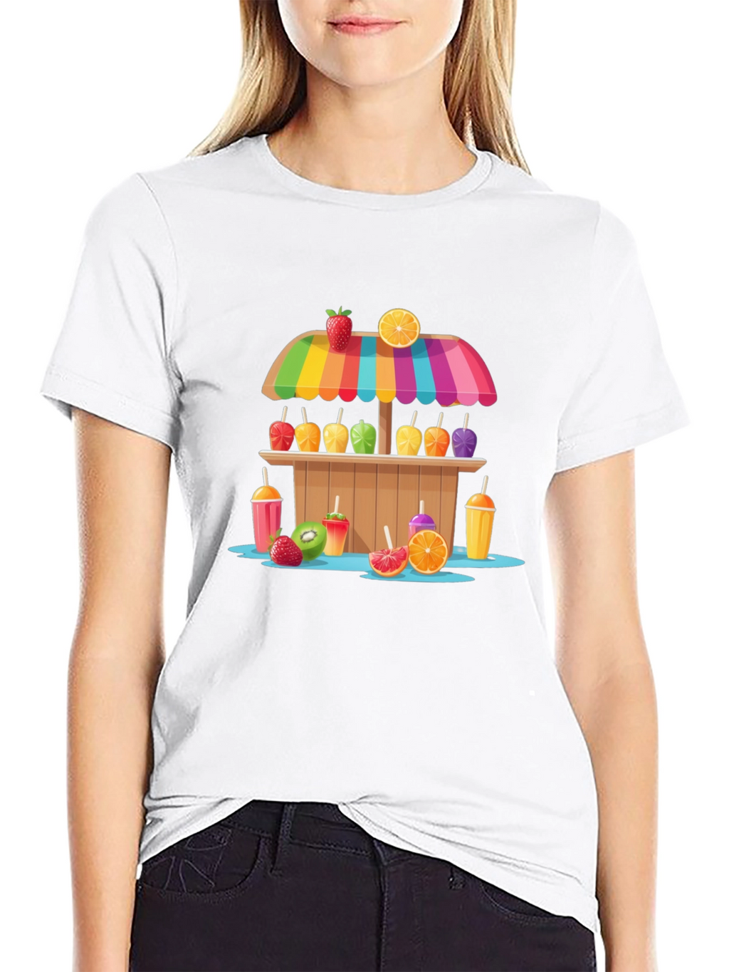 Fun Fruit Stand Graphic Tee