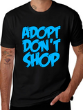 Adopt Dont Shop Graphic Tee