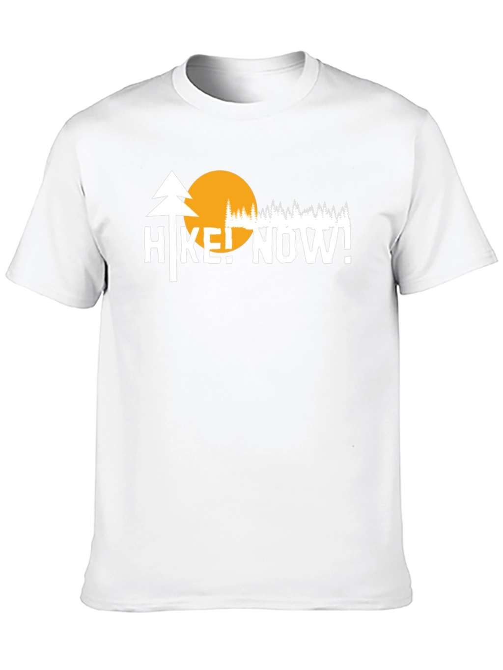 Hike Now! Graphic Tee - Adventure Awaits!