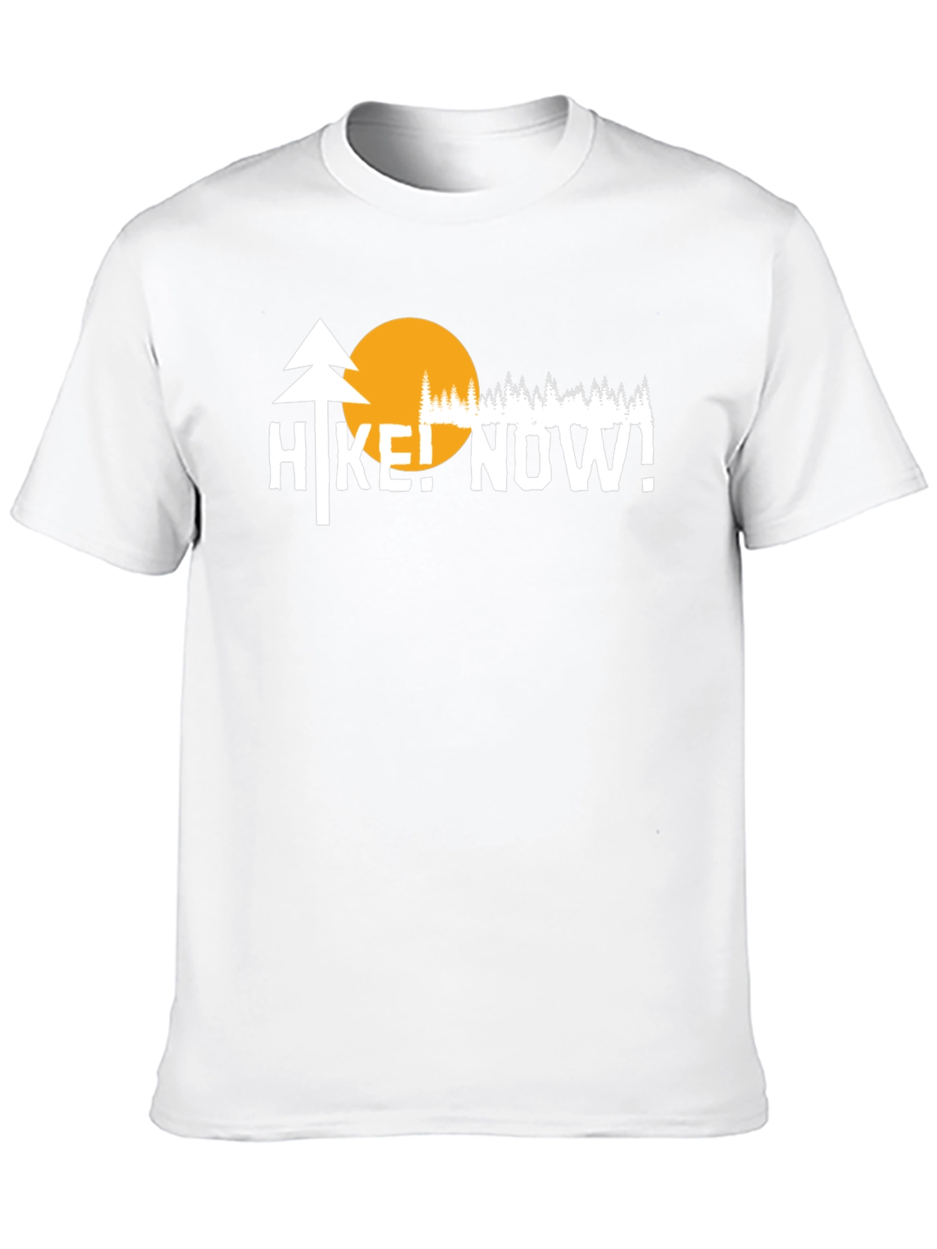 Hike Now! Graphic Tee - Adventure Awaits!