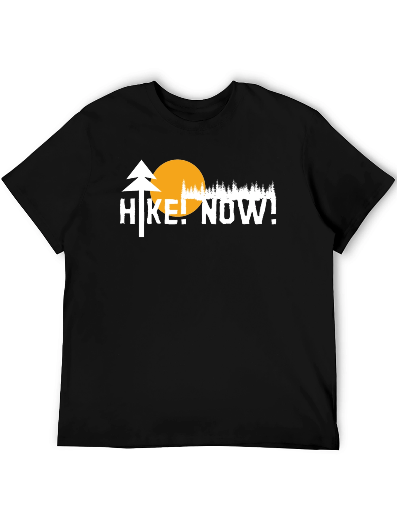 Hike Now! Graphic Tee - Adventure Awaits!