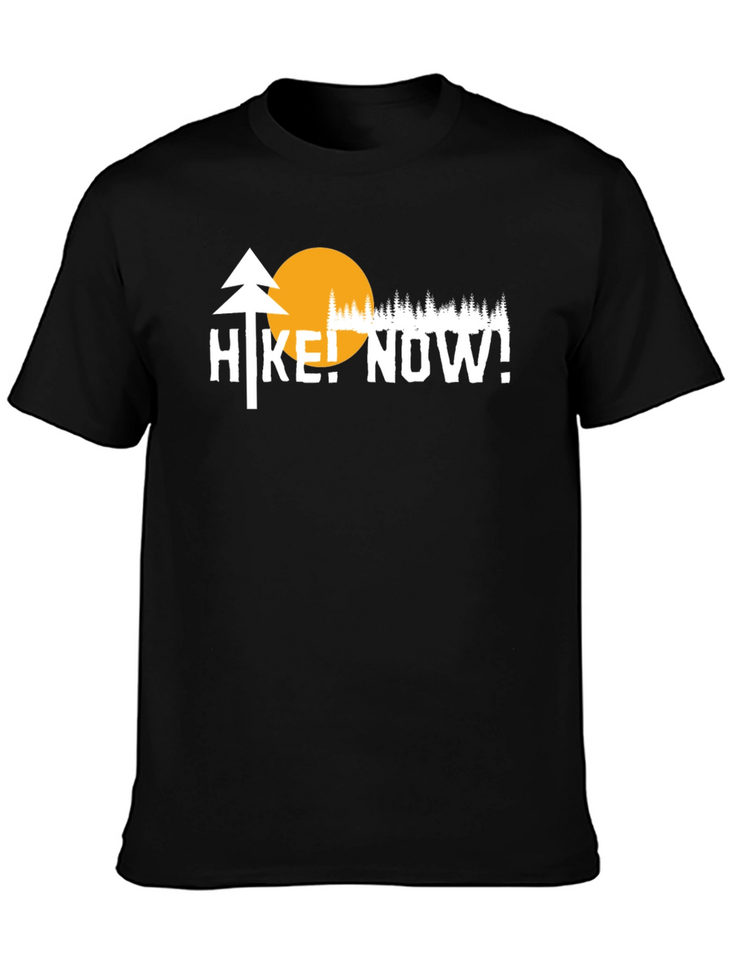 Hike Now! Graphic Tee - Adventure Awaits!