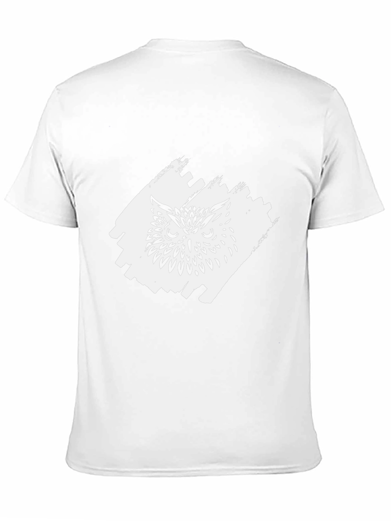 Black Owl Graphic Tee - Stylish Mens Casual T-Shirt