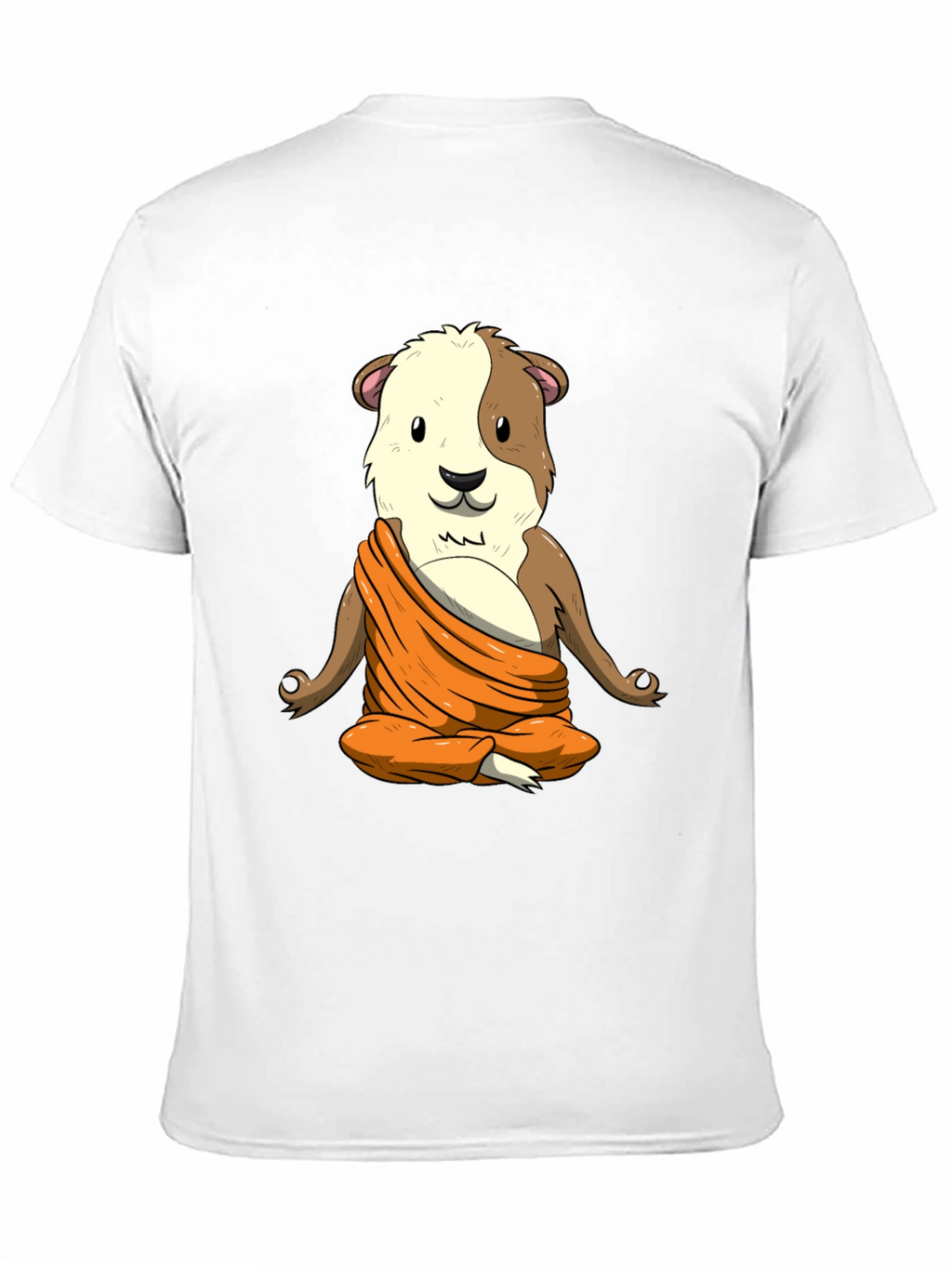Zen Guinea Pig T-Shirt: Meditating Rodent Tee