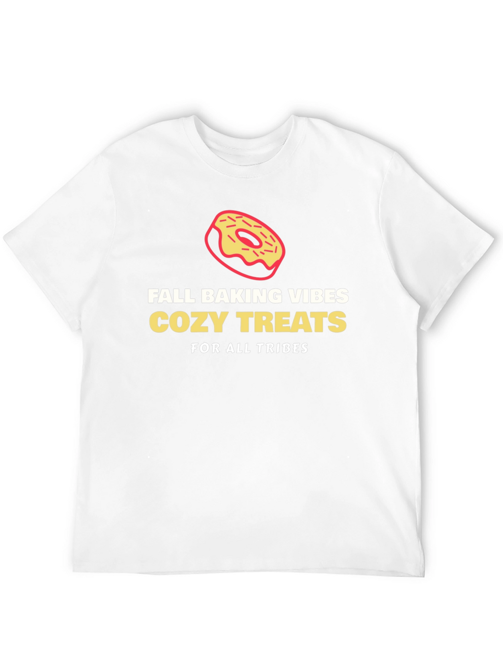 Fall Baking Vibes Cozy Treats Graphic T-Shirt