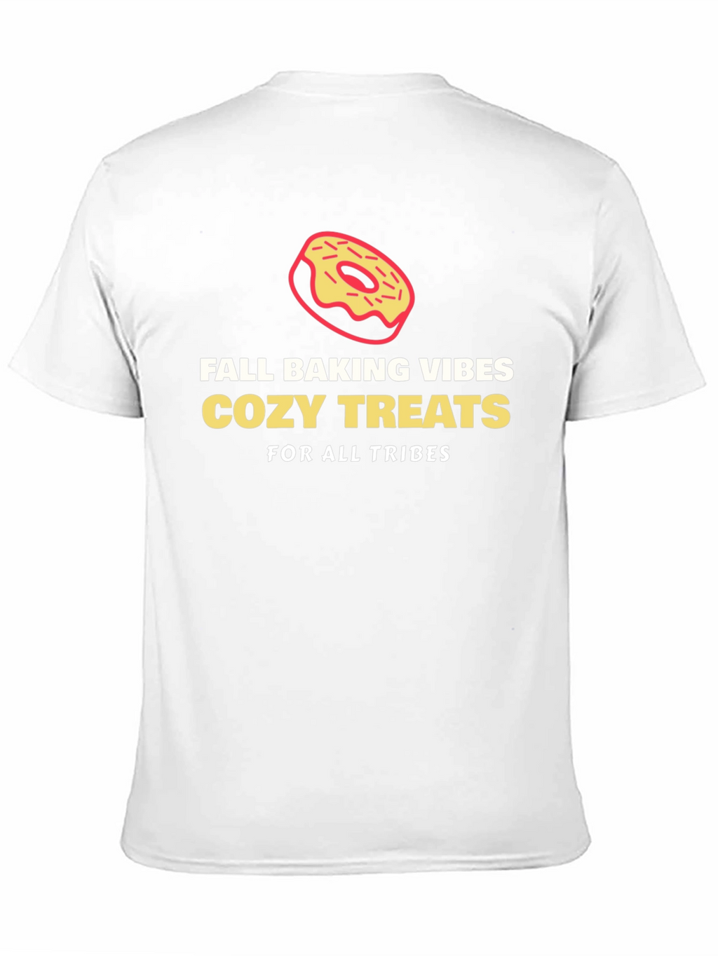 Fall Baking Vibes Cozy Treats Graphic T-Shirt