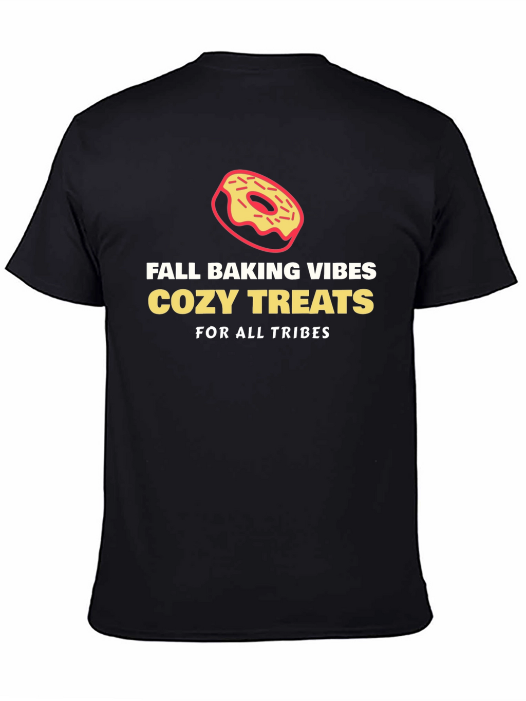 Fall Baking Vibes Cozy Treats Graphic T-Shirt